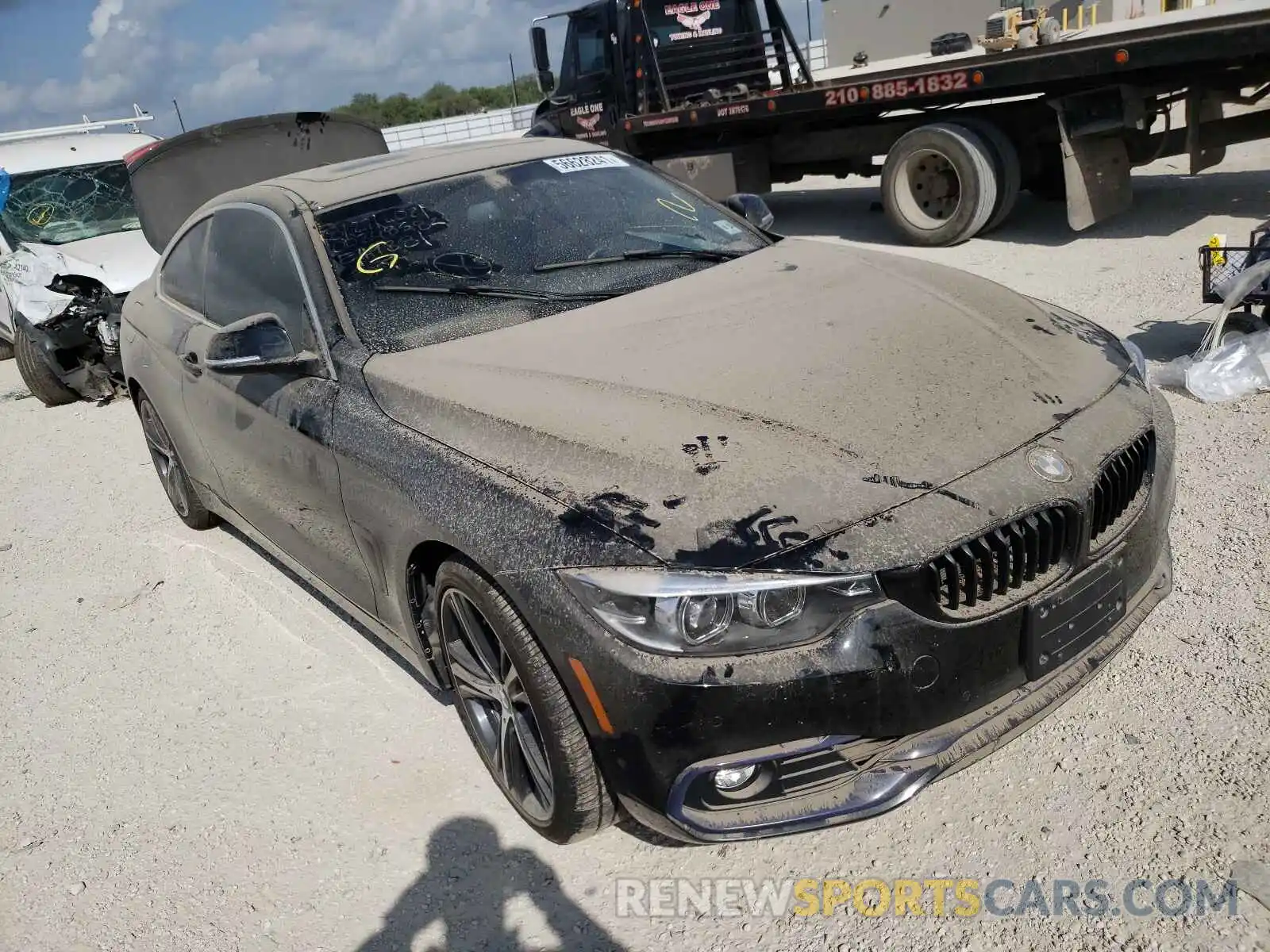 1 Photograph of a damaged car WBA4W5C5XKAE49381 BMW 4 SERIES 2019