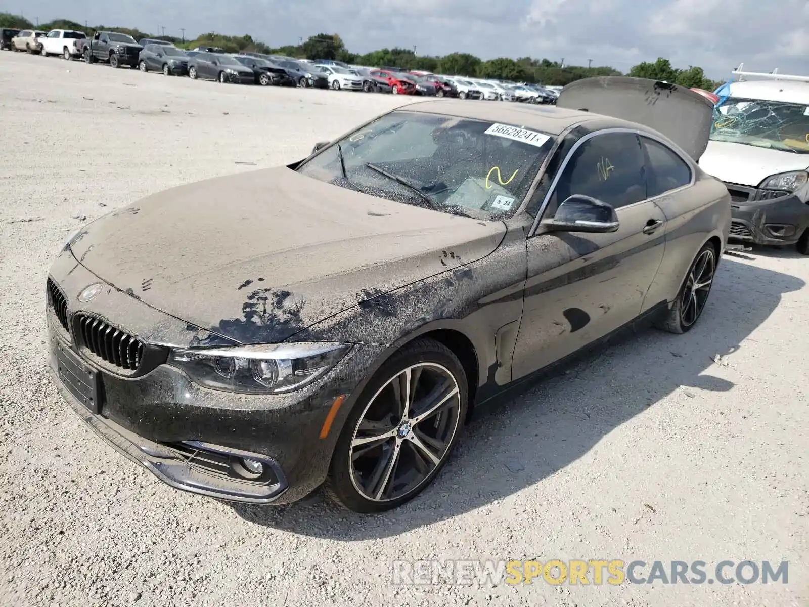 2 Photograph of a damaged car WBA4W5C5XKAE49381 BMW 4 SERIES 2019