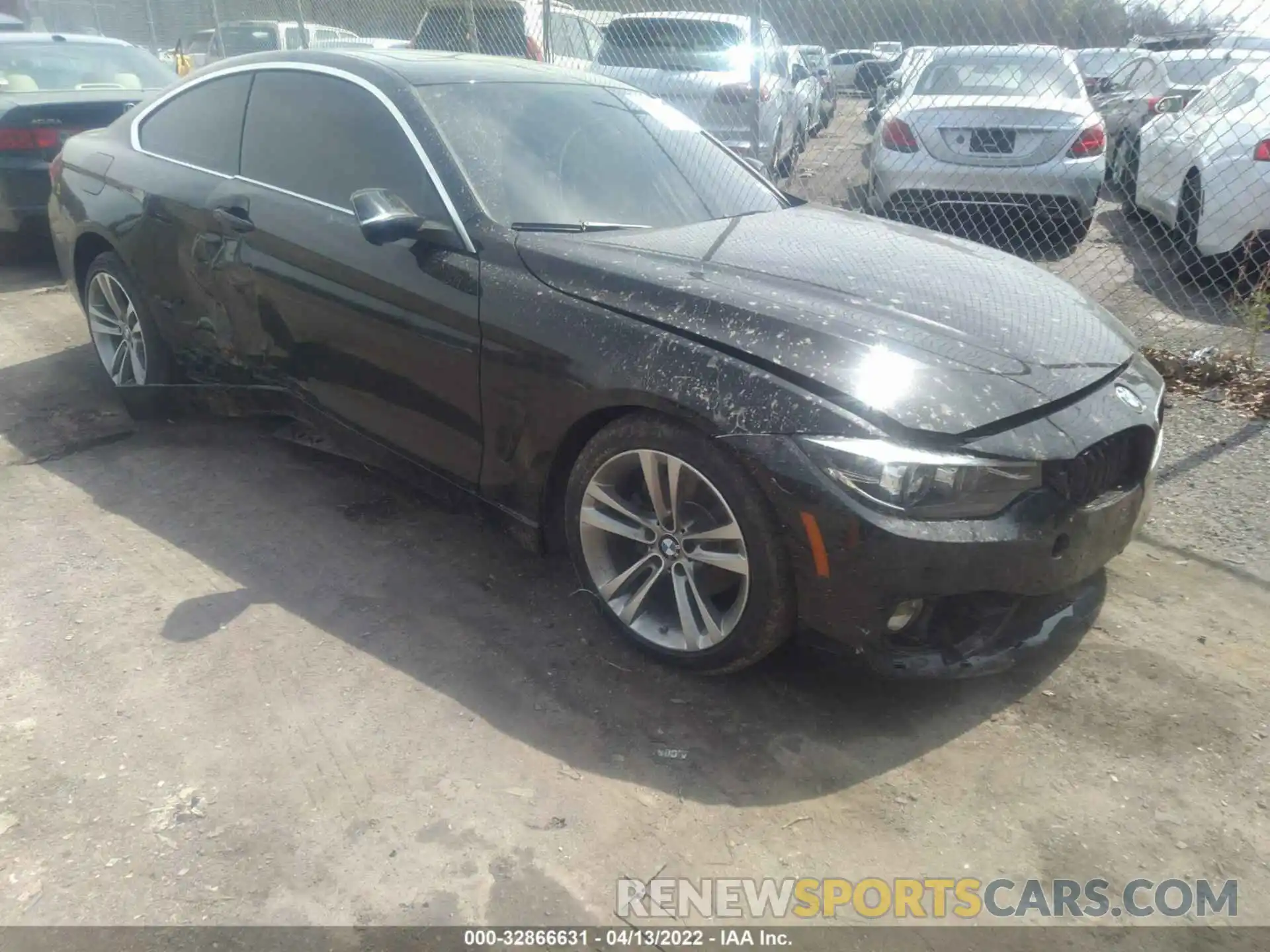 1 Photograph of a damaged car WBA4W5C5XKAE49543 BMW 4 SERIES 2019