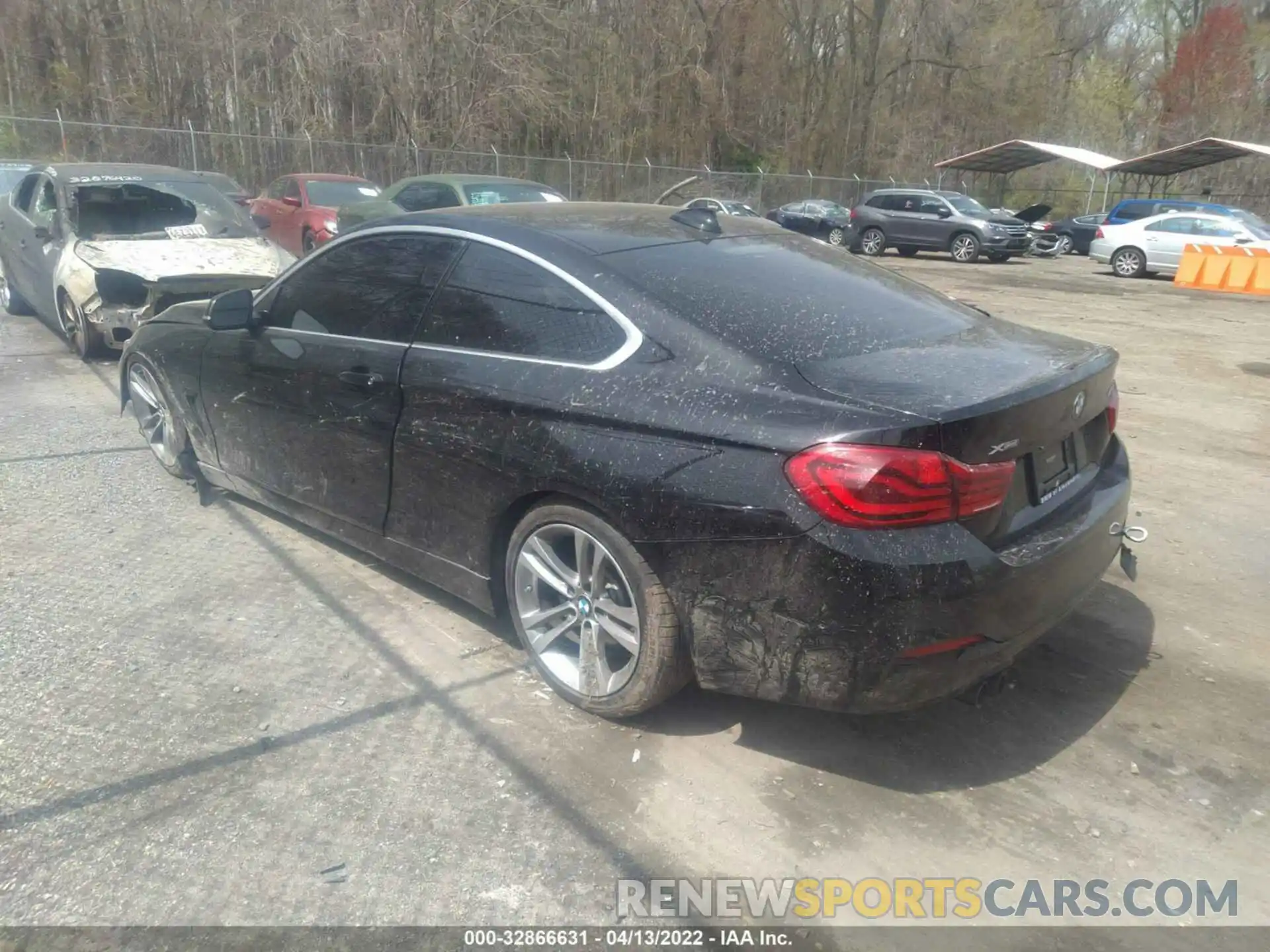 3 Photograph of a damaged car WBA4W5C5XKAE49543 BMW 4 SERIES 2019