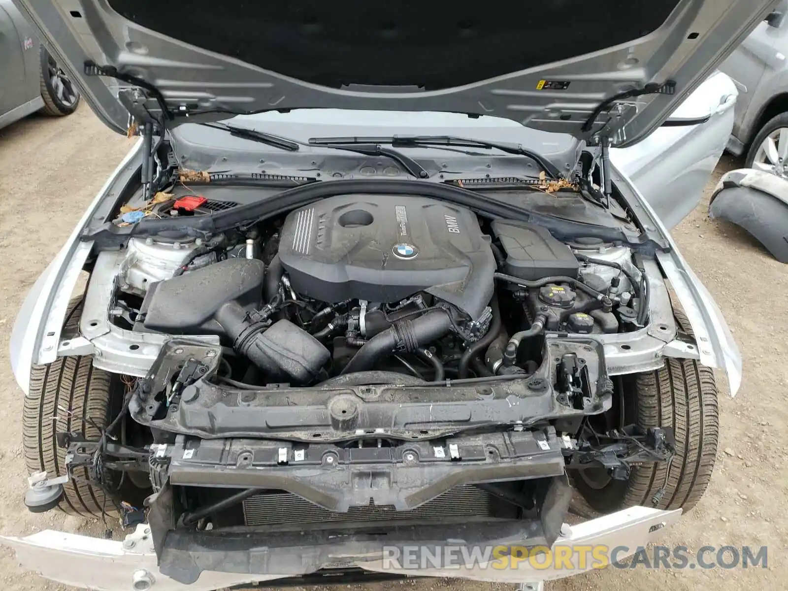 7 Фотография поврежденного автомобиля WBA4W5C5XKAE49803 BMW 4 SERIES 2019