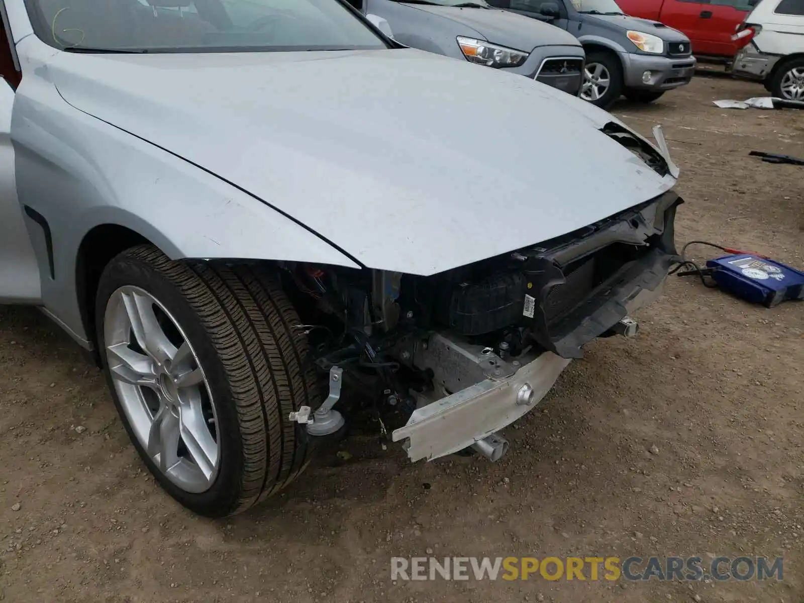 9 Фотография поврежденного автомобиля WBA4W5C5XKAE49803 BMW 4 SERIES 2019