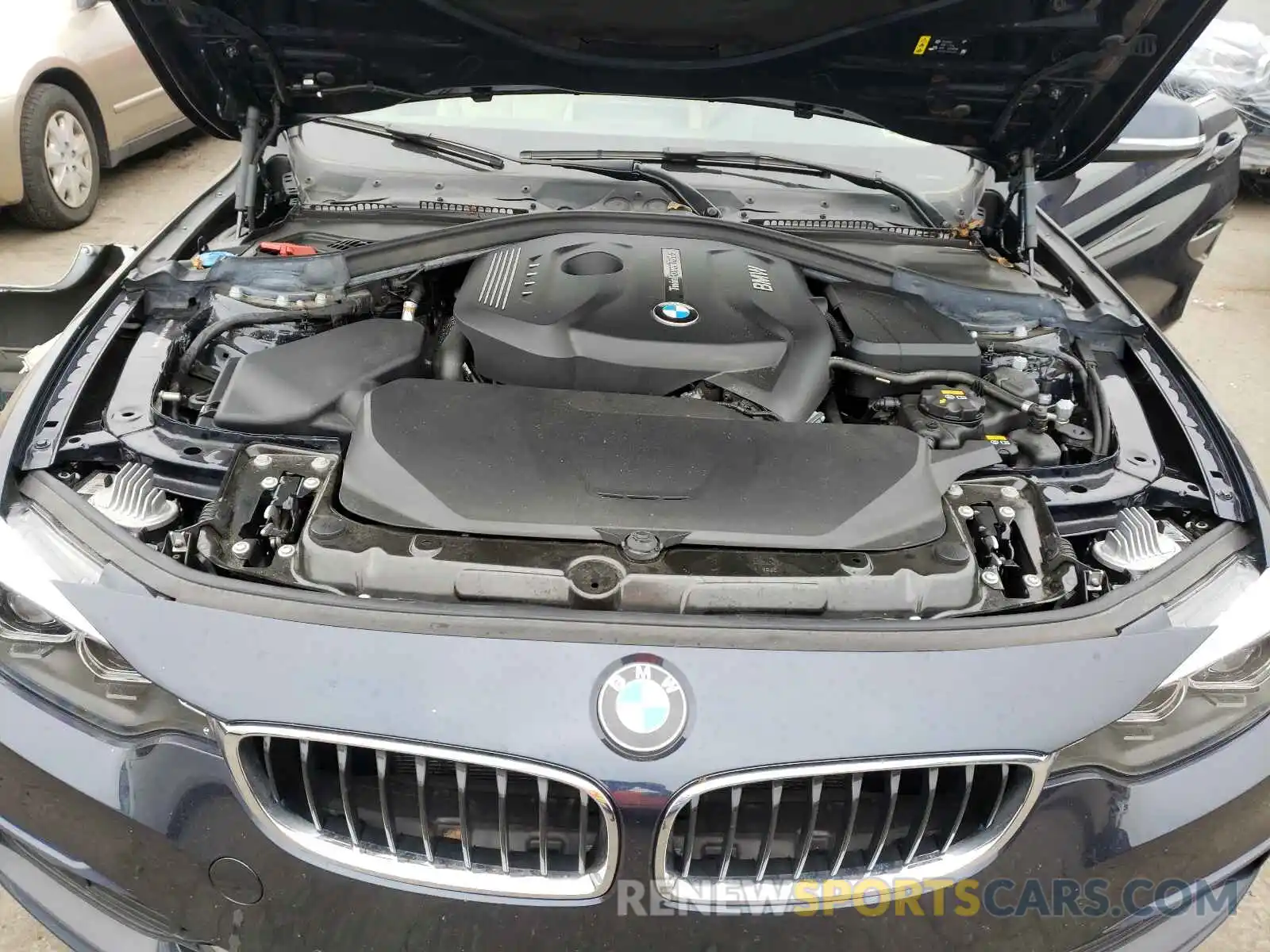 7 Фотография поврежденного автомобиля WBA4W5C5XKAE51101 BMW 4 SERIES 2019