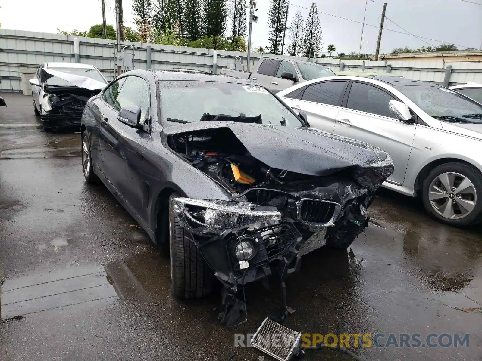 1 Photograph of a damaged car WBA4W7C50KAG52162 BMW 4 SERIES 2019