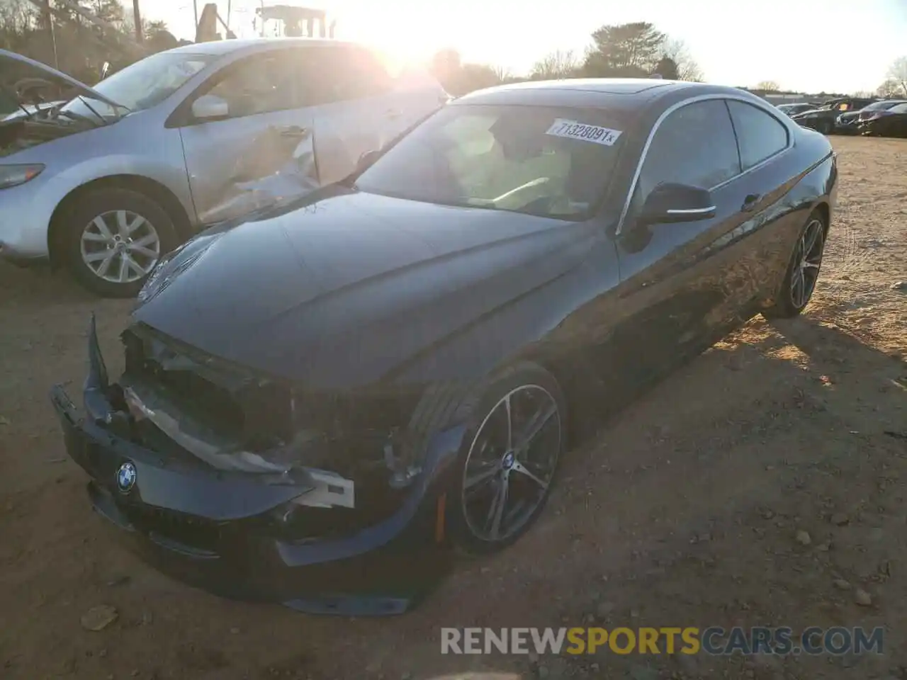 2 Photograph of a damaged car WBA4W7C50KAG52839 BMW 4 SERIES 2019