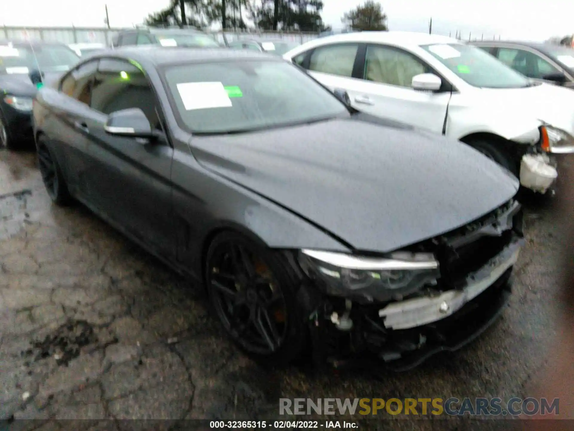 1 Photograph of a damaged car WBA4W7C51KAG52820 BMW 4 SERIES 2019