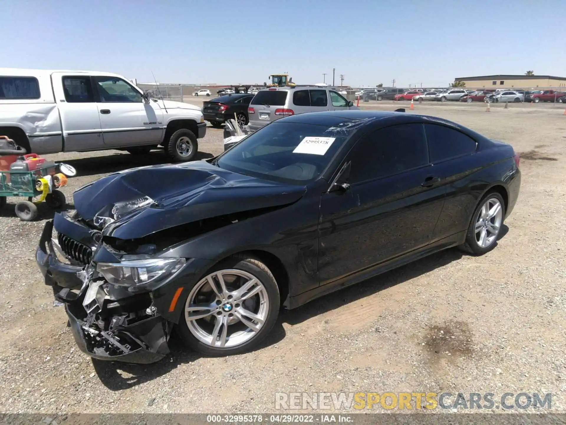 2 Photograph of a damaged car WBA4W7C52KAG51983 BMW 4 SERIES 2019