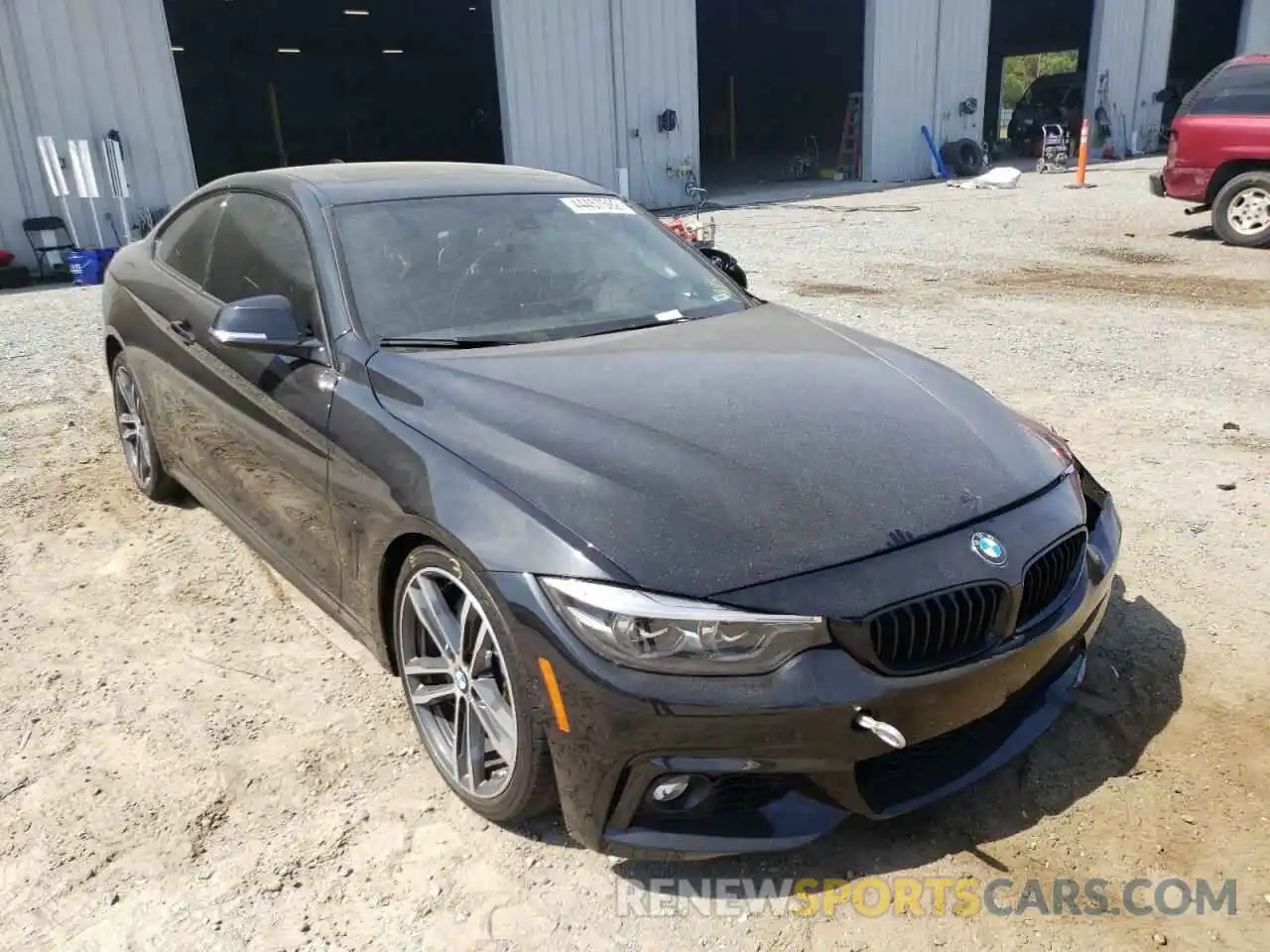 1 Photograph of a damaged car WBA4W7C53KAG52849 BMW 4 SERIES 2019