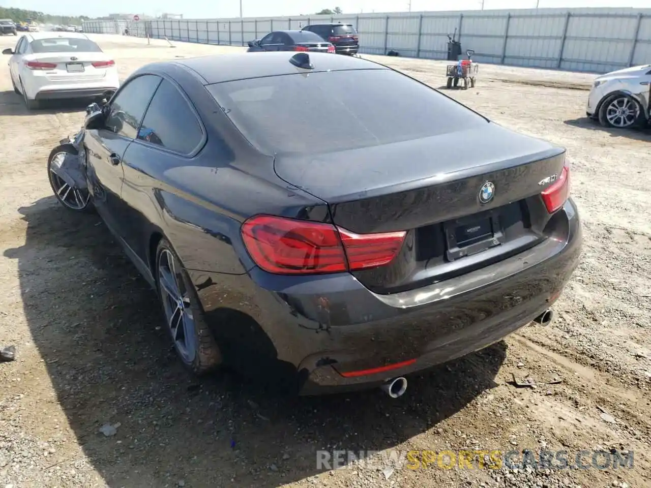 3 Photograph of a damaged car WBA4W7C53KAG52849 BMW 4 SERIES 2019