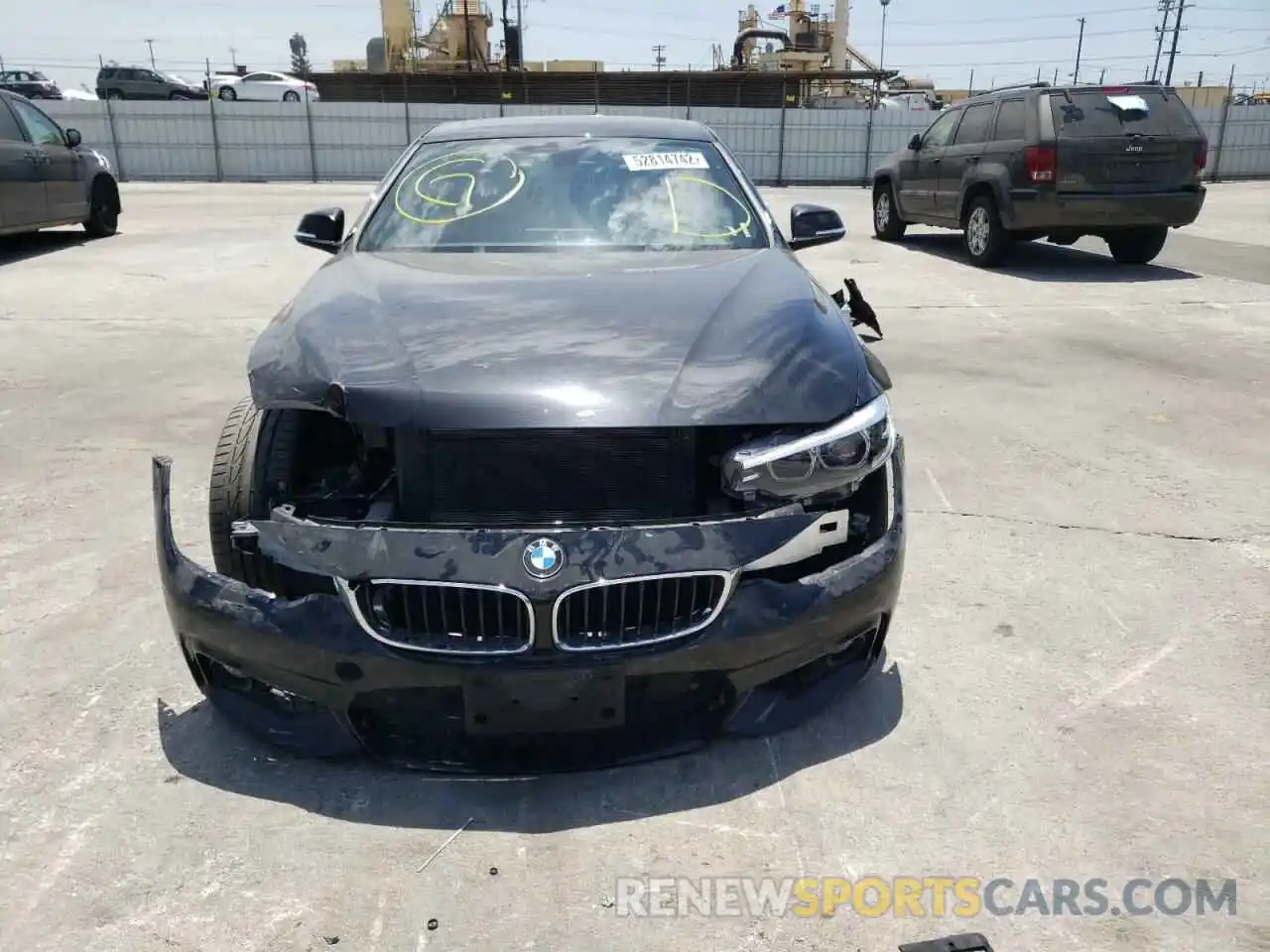 9 Photograph of a damaged car WBA4W7C54KAG52455 BMW 4 SERIES 2019