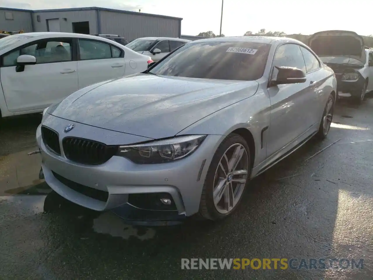 2 Фотография поврежденного автомобиля WBA4W7C54KAG52620 BMW 4 SERIES 2019