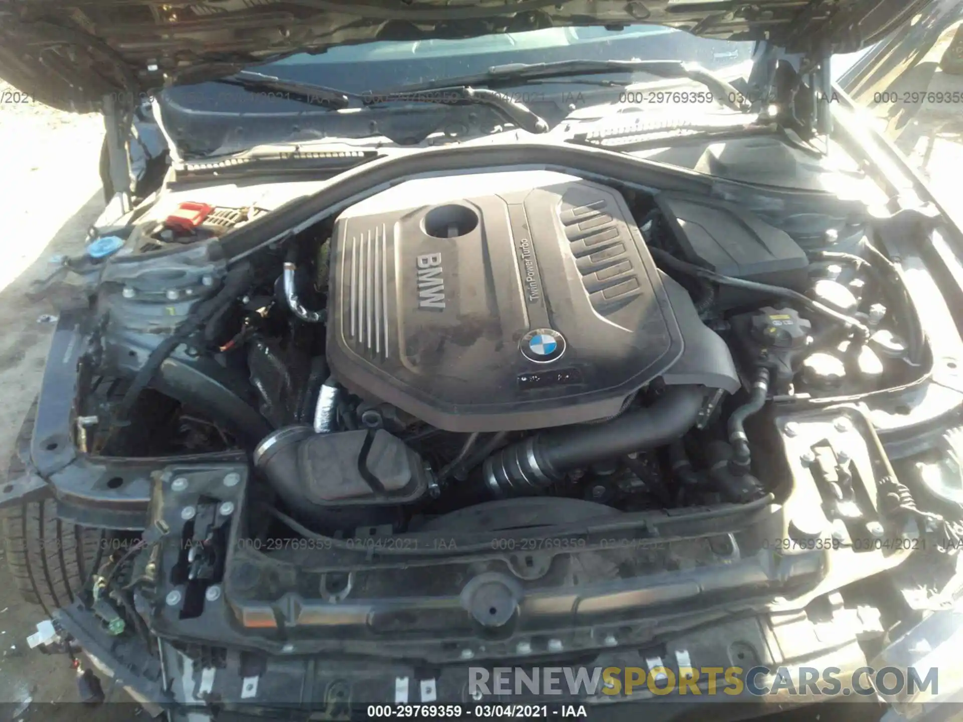 10 Photograph of a damaged car WBA4W7C55KAG53078 BMW 4 SERIES 2019