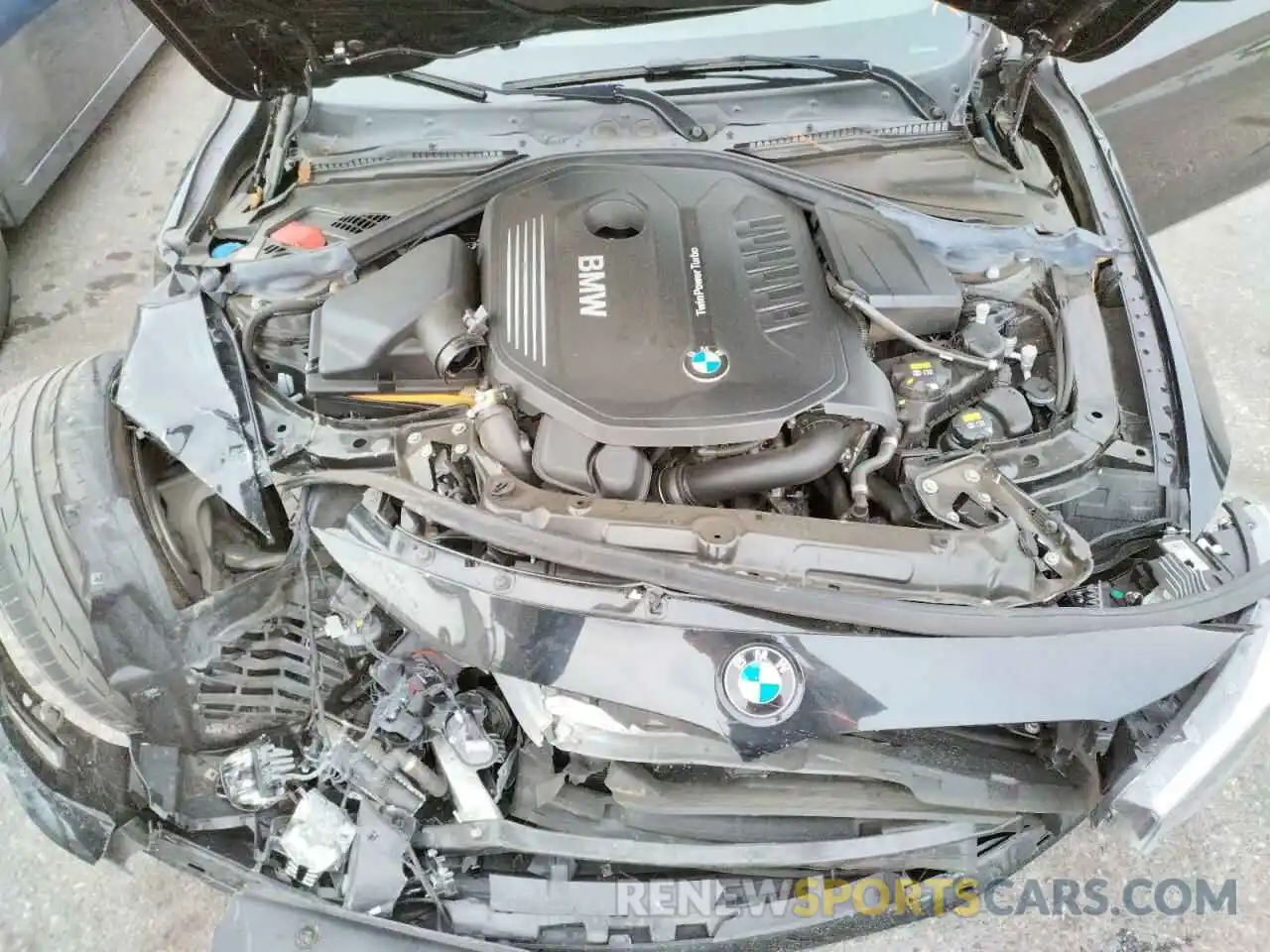 7 Фотография поврежденного автомобиля WBA4W7C57KAG52160 BMW 4 SERIES 2019