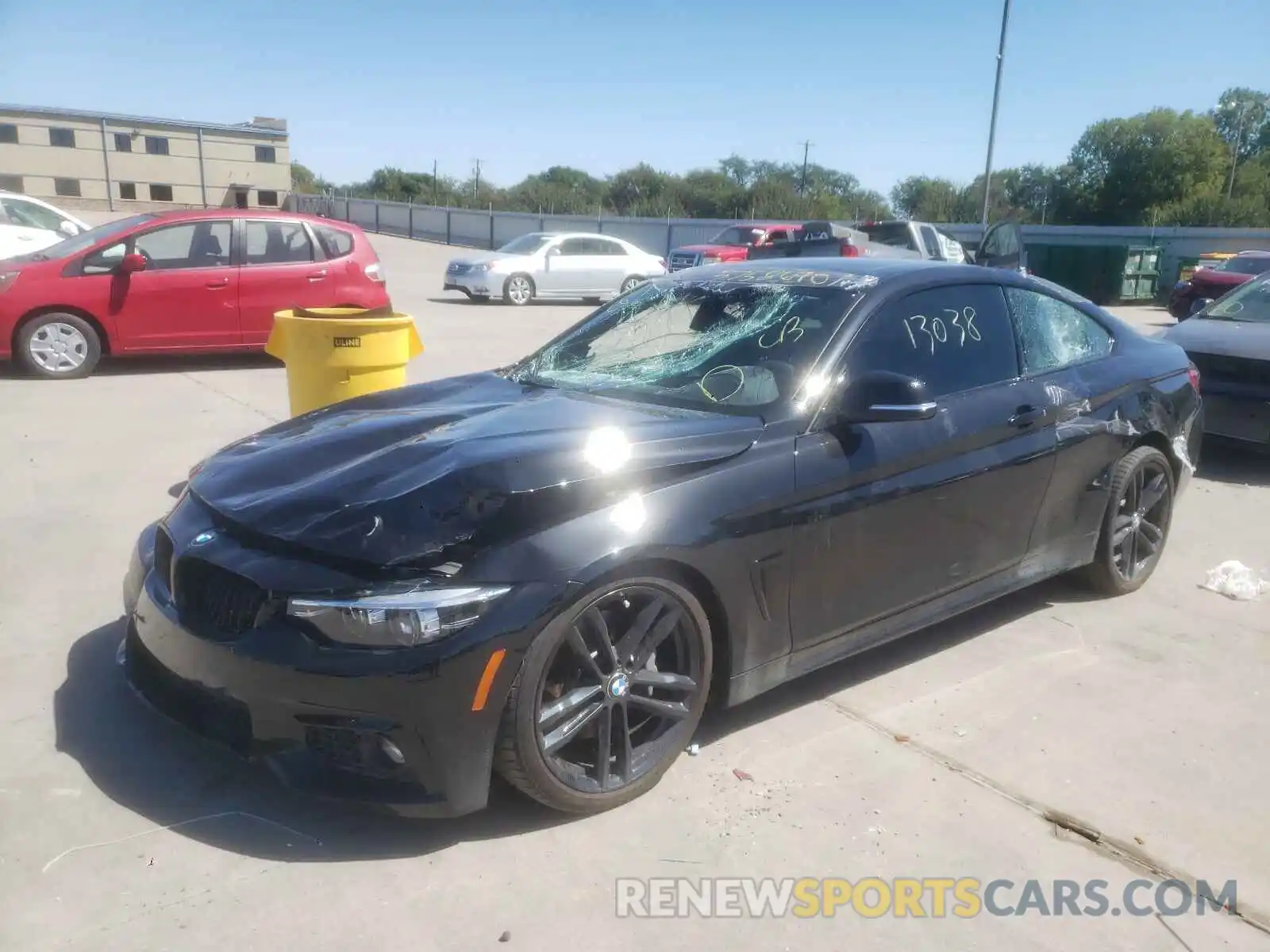 2 Photograph of a damaged car WBA4W7C58KAG51907 BMW 4 SERIES 2019