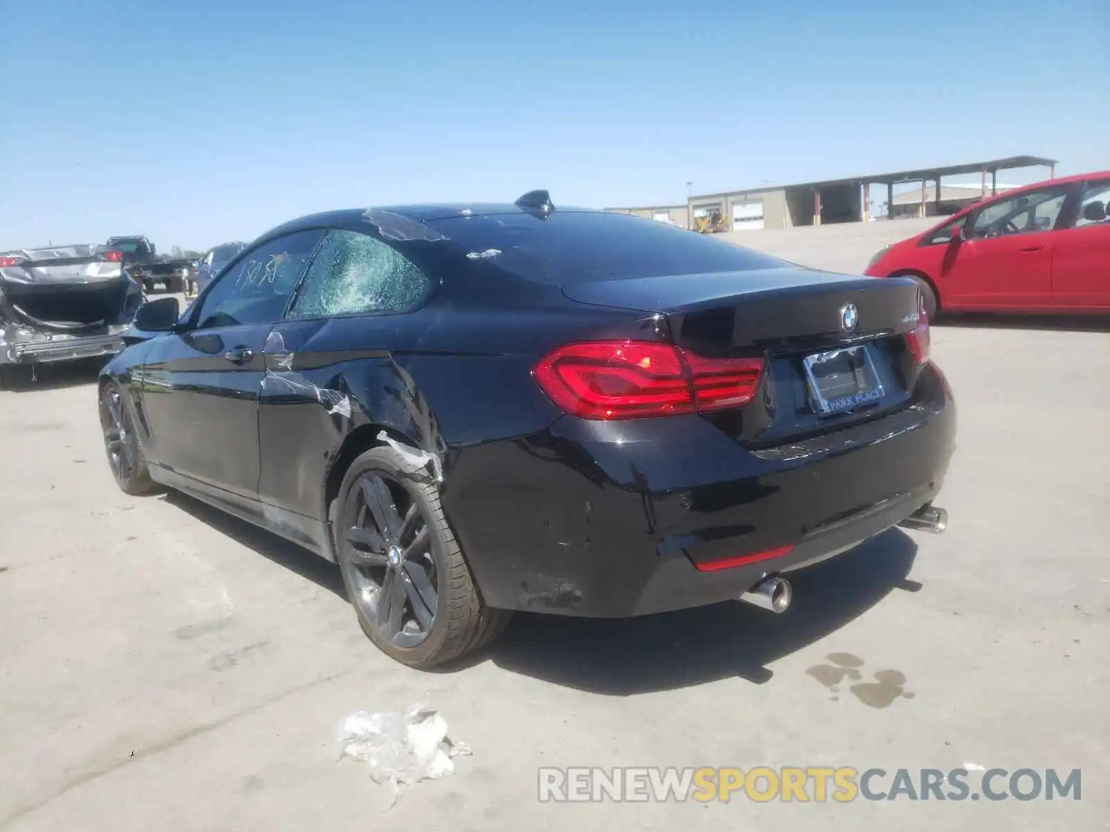 3 Photograph of a damaged car WBA4W7C58KAG51907 BMW 4 SERIES 2019