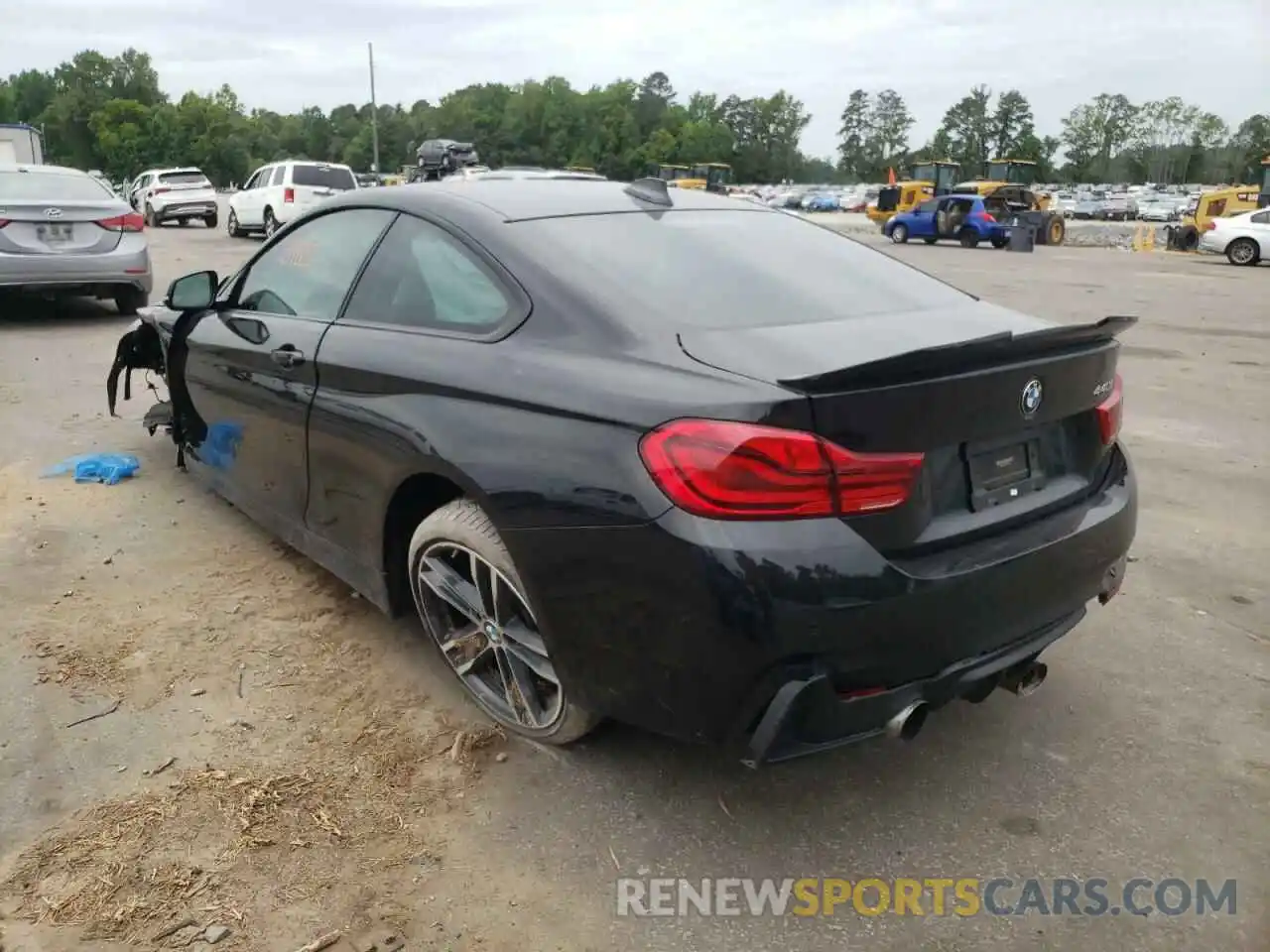 3 Photograph of a damaged car WBA4W7C58KAG52586 BMW 4 SERIES 2019