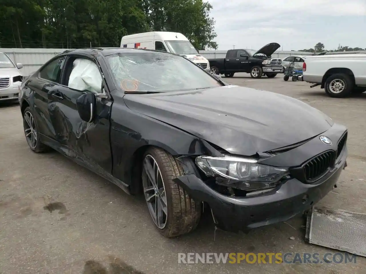 9 Photograph of a damaged car WBA4W7C58KAG52586 BMW 4 SERIES 2019