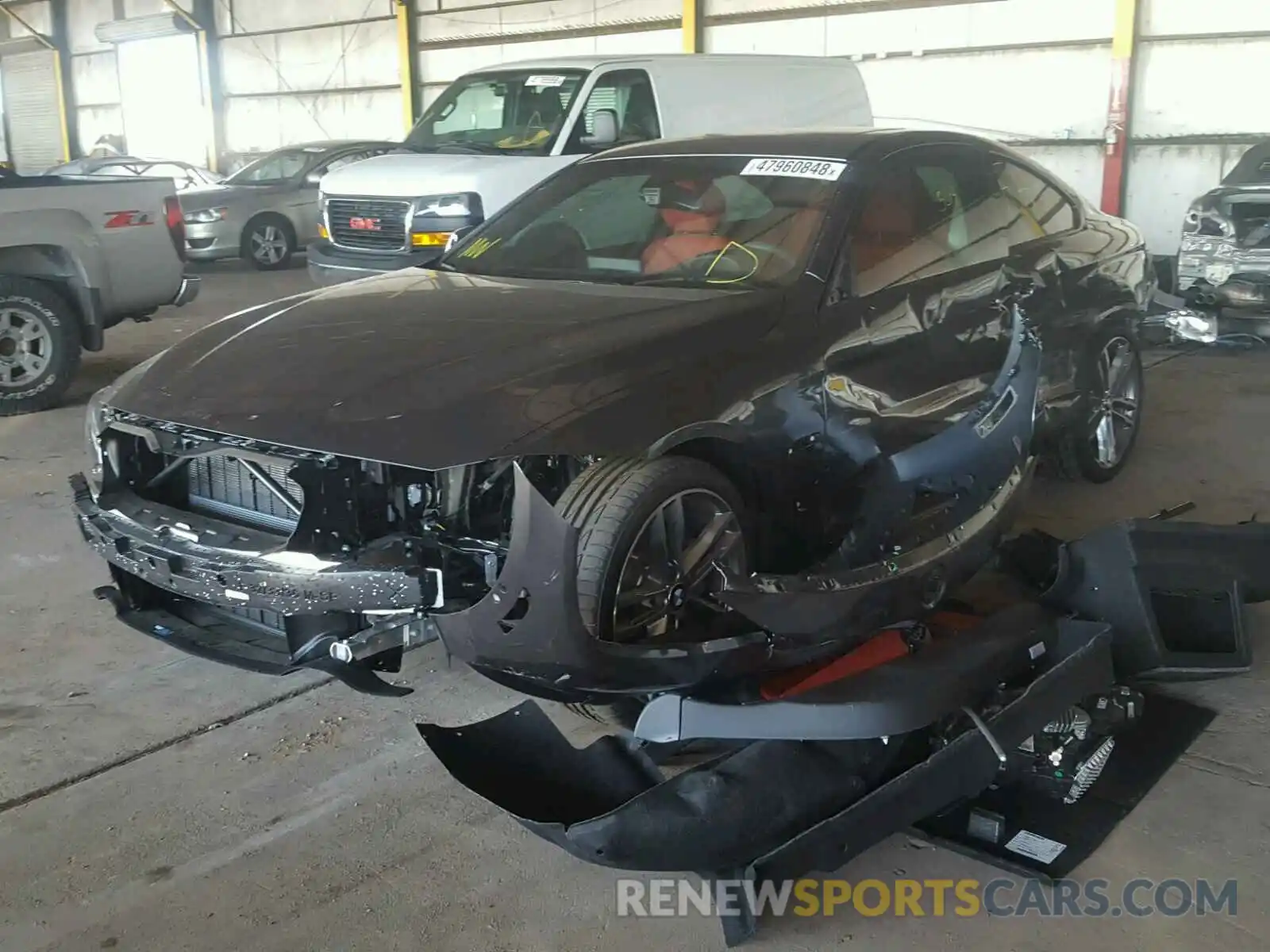 2 Photograph of a damaged car WBA4W7C59KAG52175 BMW 4 SERIES 2019