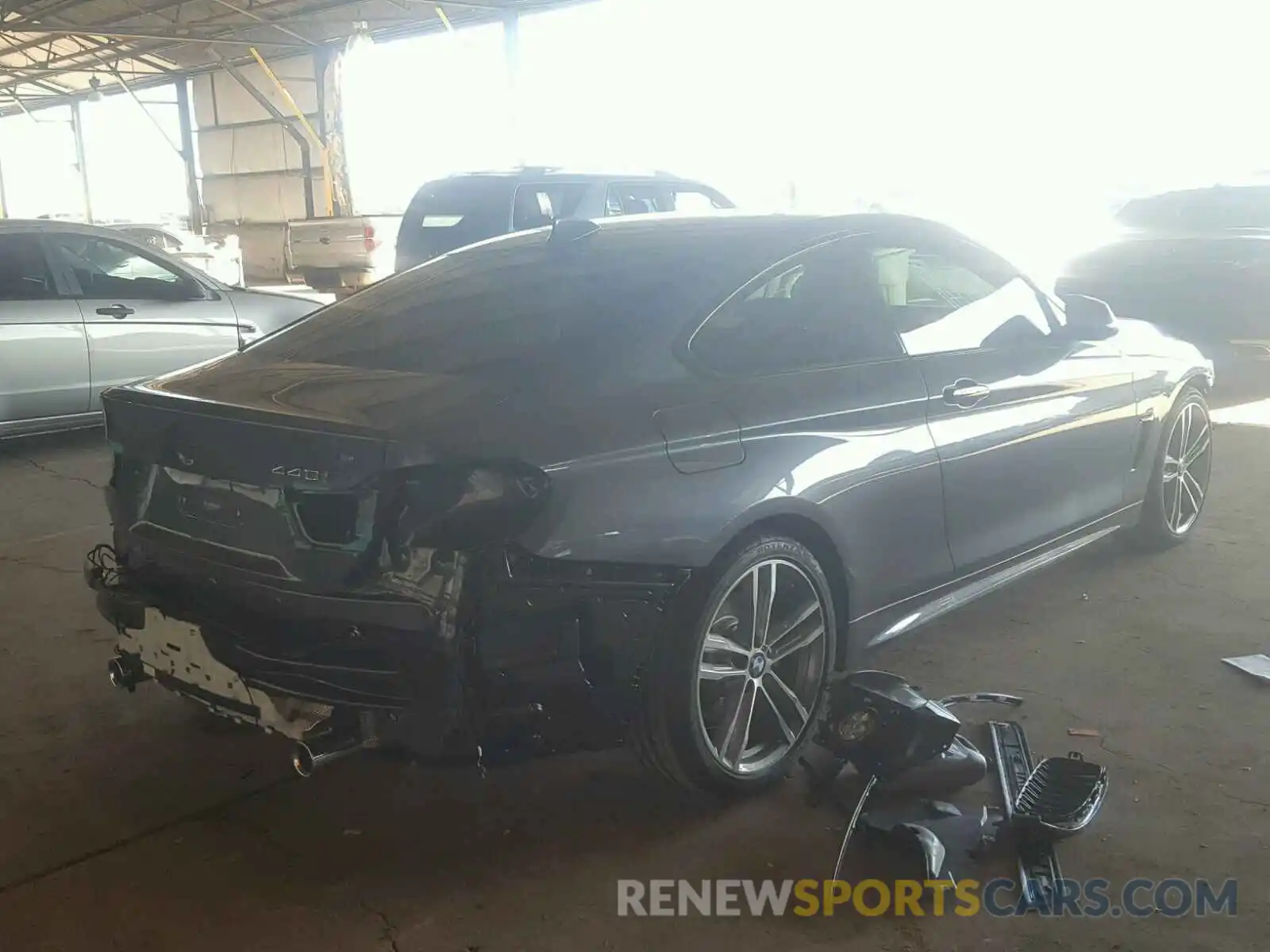 4 Photograph of a damaged car WBA4W7C59KAG52175 BMW 4 SERIES 2019