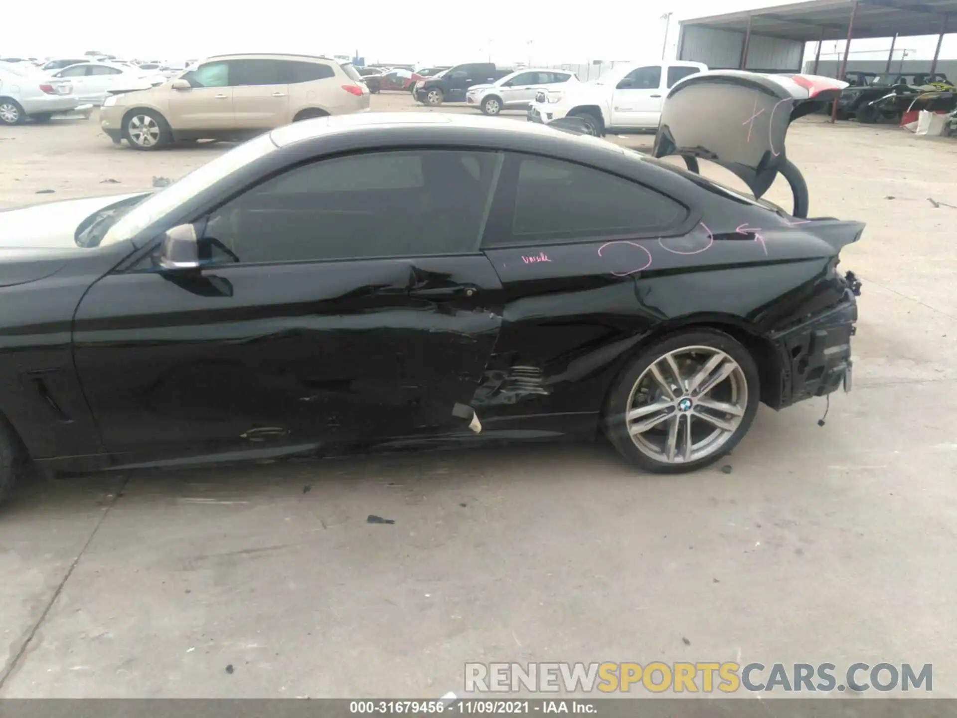 6 Photograph of a damaged car WBA4W7C59KAG52449 BMW 4 SERIES 2019