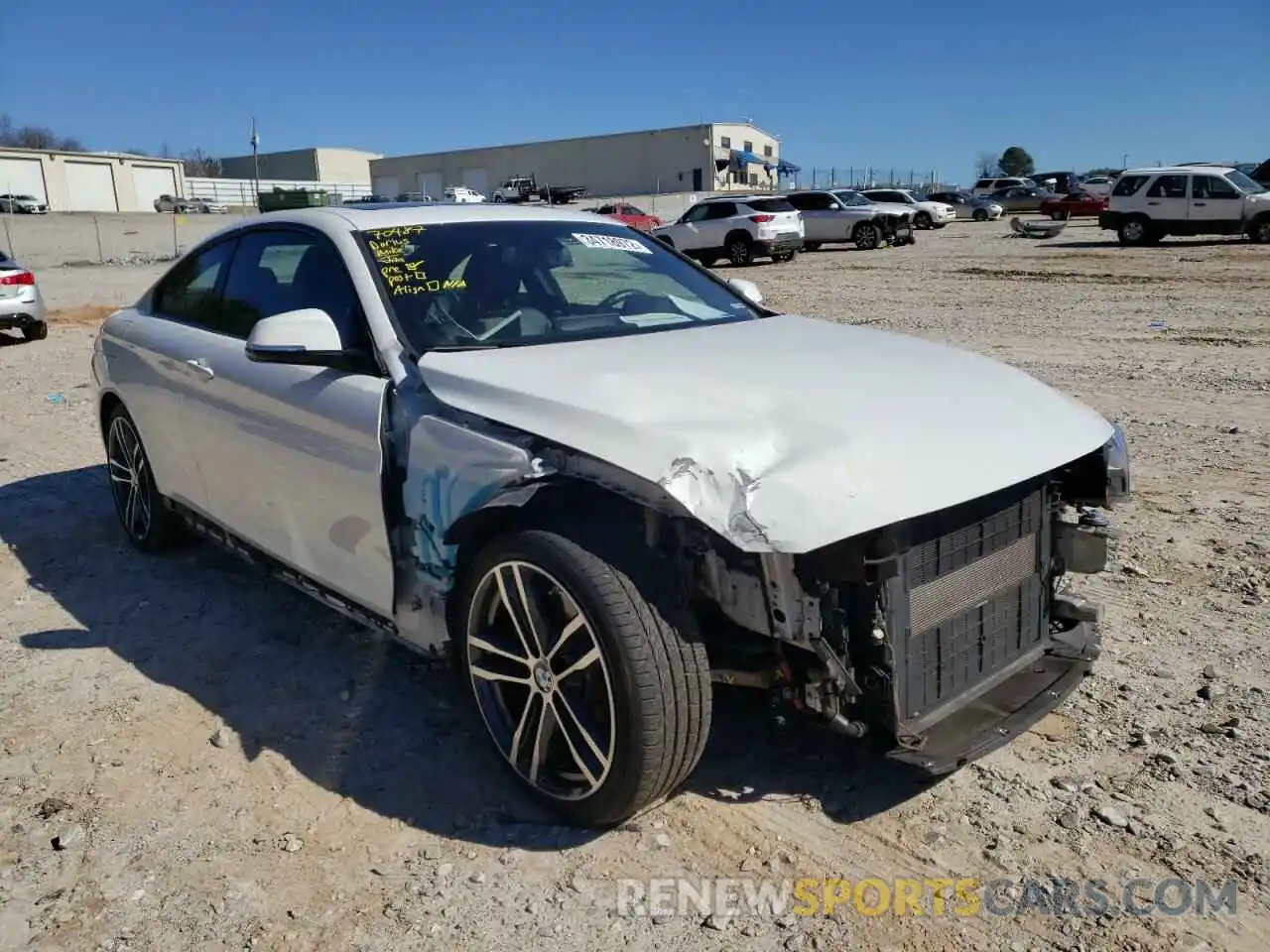 1 Photograph of a damaged car WBA4W7C59KAG52953 BMW 4 SERIES 2019