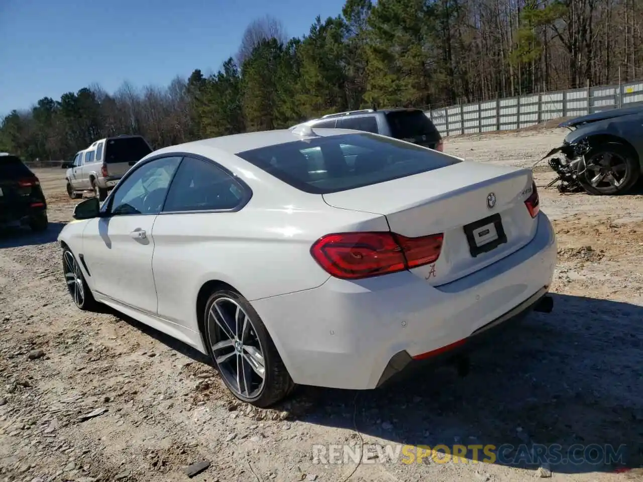 3 Photograph of a damaged car WBA4W7C59KAG52953 BMW 4 SERIES 2019