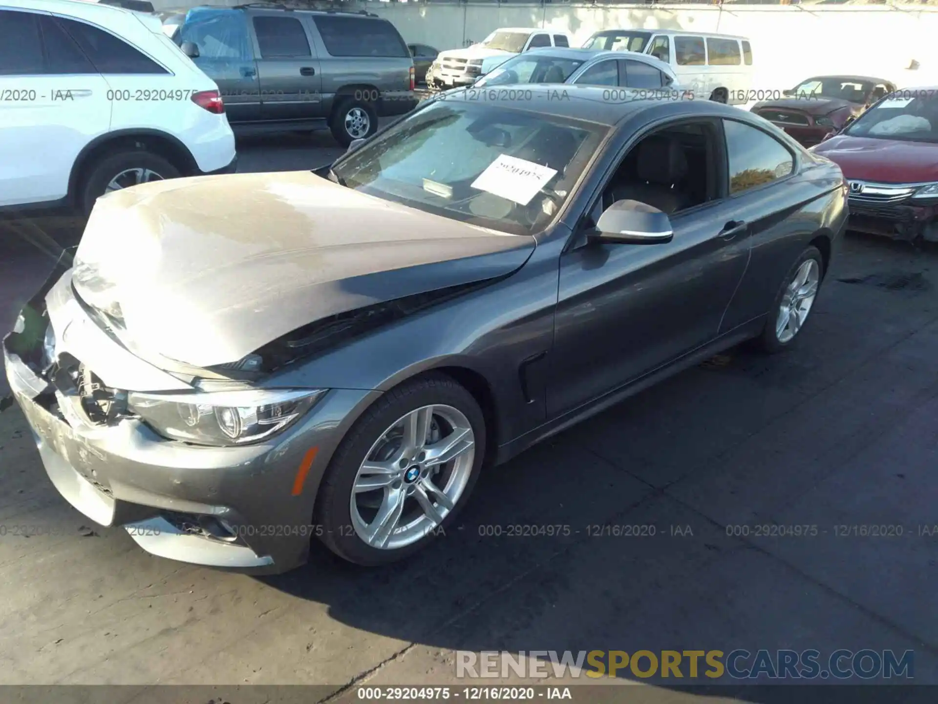 2 Photograph of a damaged car WBA4W7C5XKAG53058 BMW 4 SERIES 2019