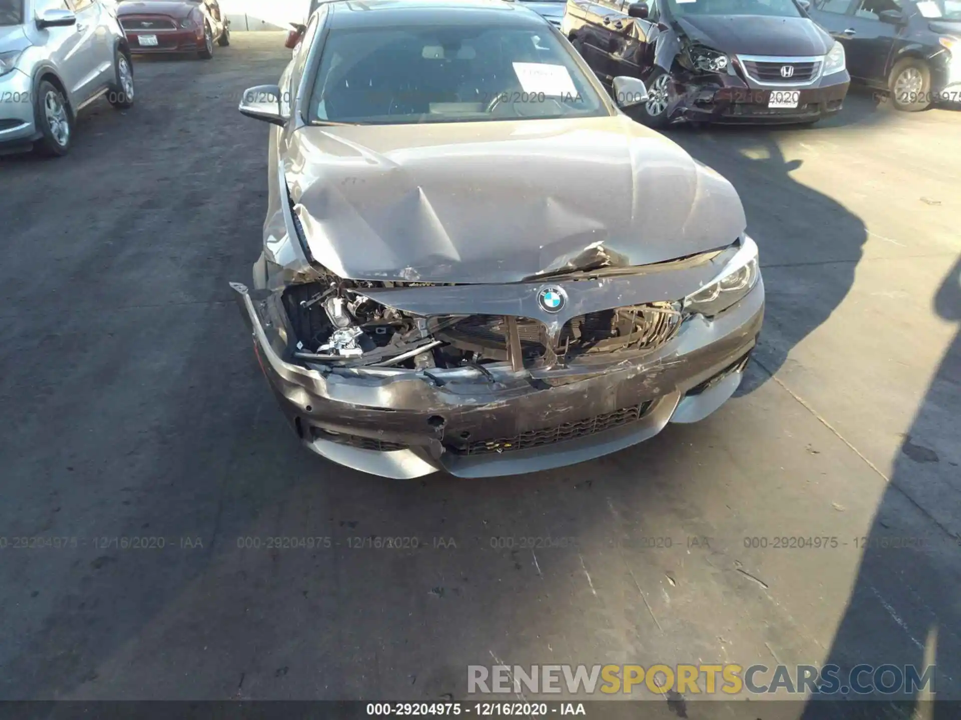 6 Photograph of a damaged car WBA4W7C5XKAG53058 BMW 4 SERIES 2019