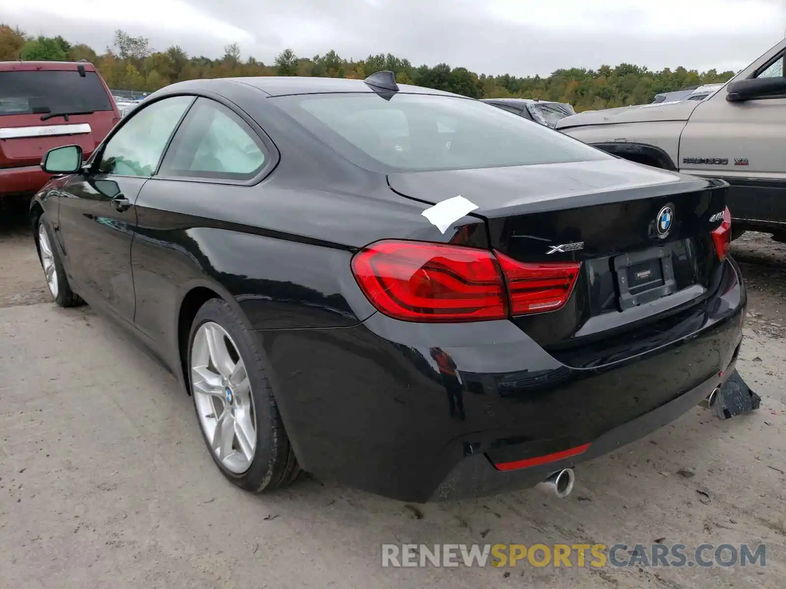 3 Photograph of a damaged car WBA4W9C50KAF94114 BMW 4 SERIES 2019