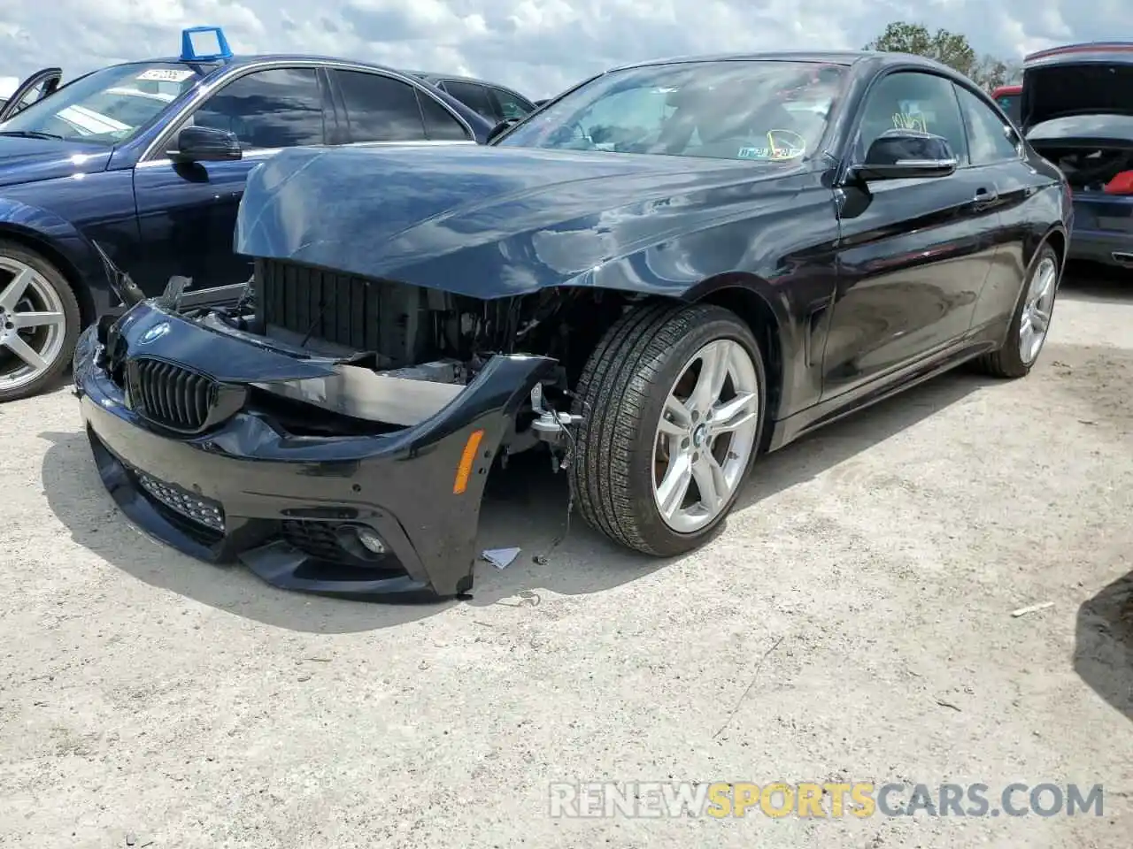 2 Photograph of a damaged car WBA4W9C51KAF94252 BMW 4 SERIES 2019