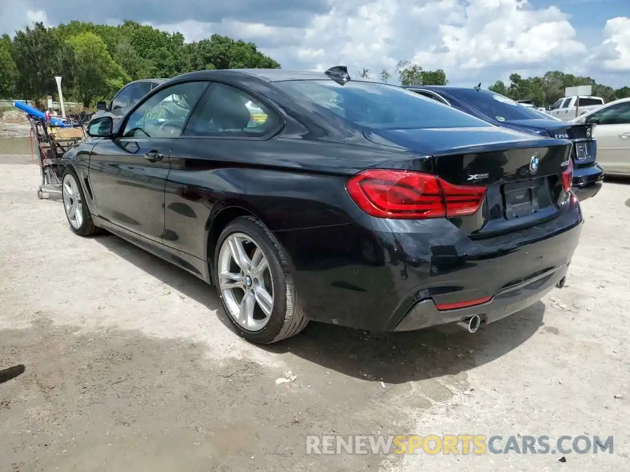 3 Photograph of a damaged car WBA4W9C51KAF94252 BMW 4 SERIES 2019