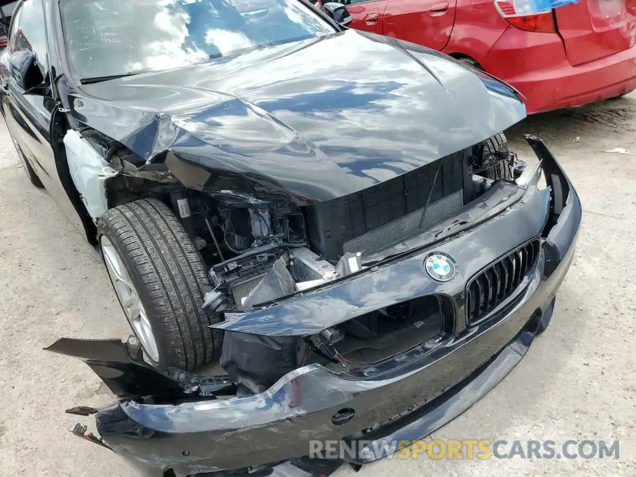 9 Photograph of a damaged car WBA4W9C51KAF94252 BMW 4 SERIES 2019