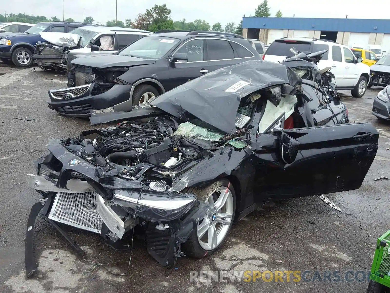 2 Photograph of a damaged car WBA4W9C52KAF94387 BMW 4 SERIES 2019