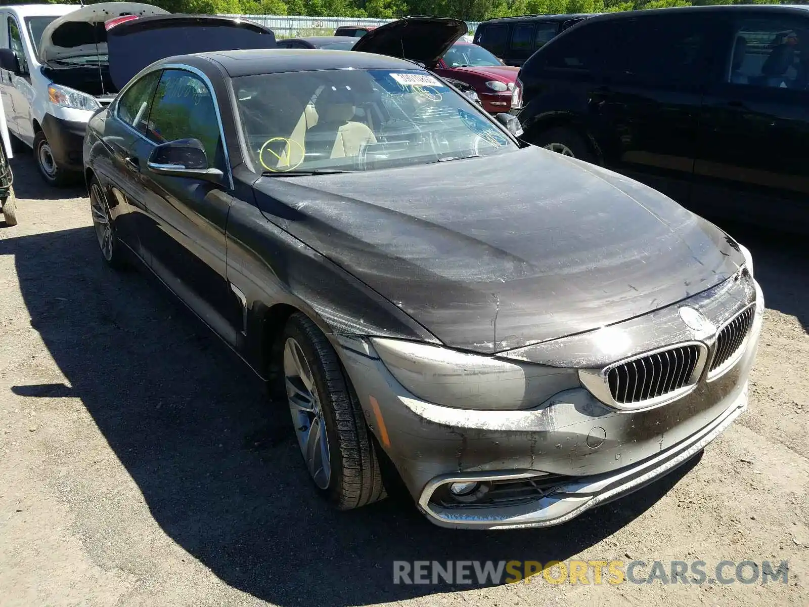 1 Photograph of a damaged car WBA4W9C52KAF94941 BMW 4 SERIES 2019