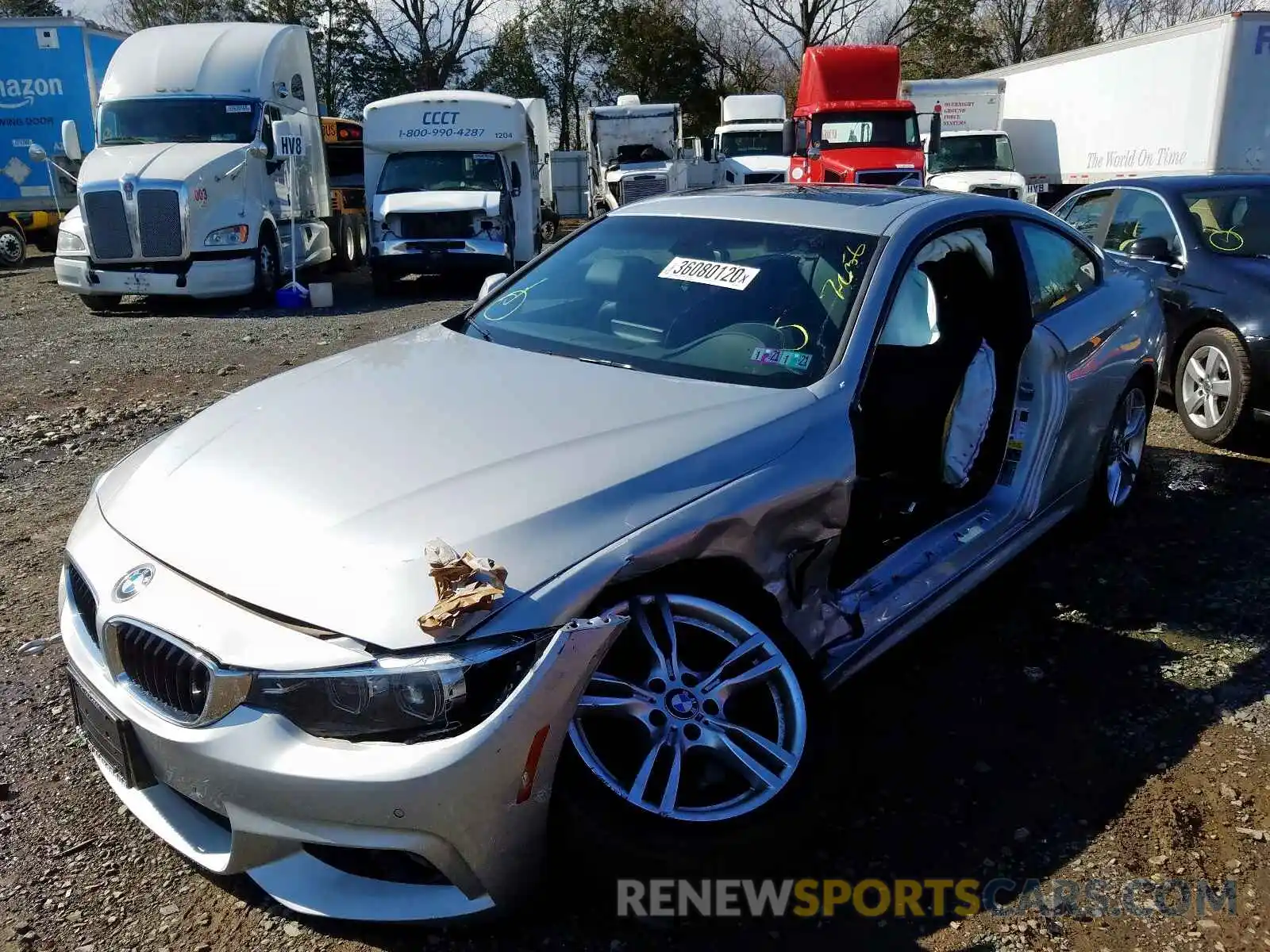 2 Photograph of a damaged car WBA4W9C52KAF98780 BMW 4 SERIES 2019