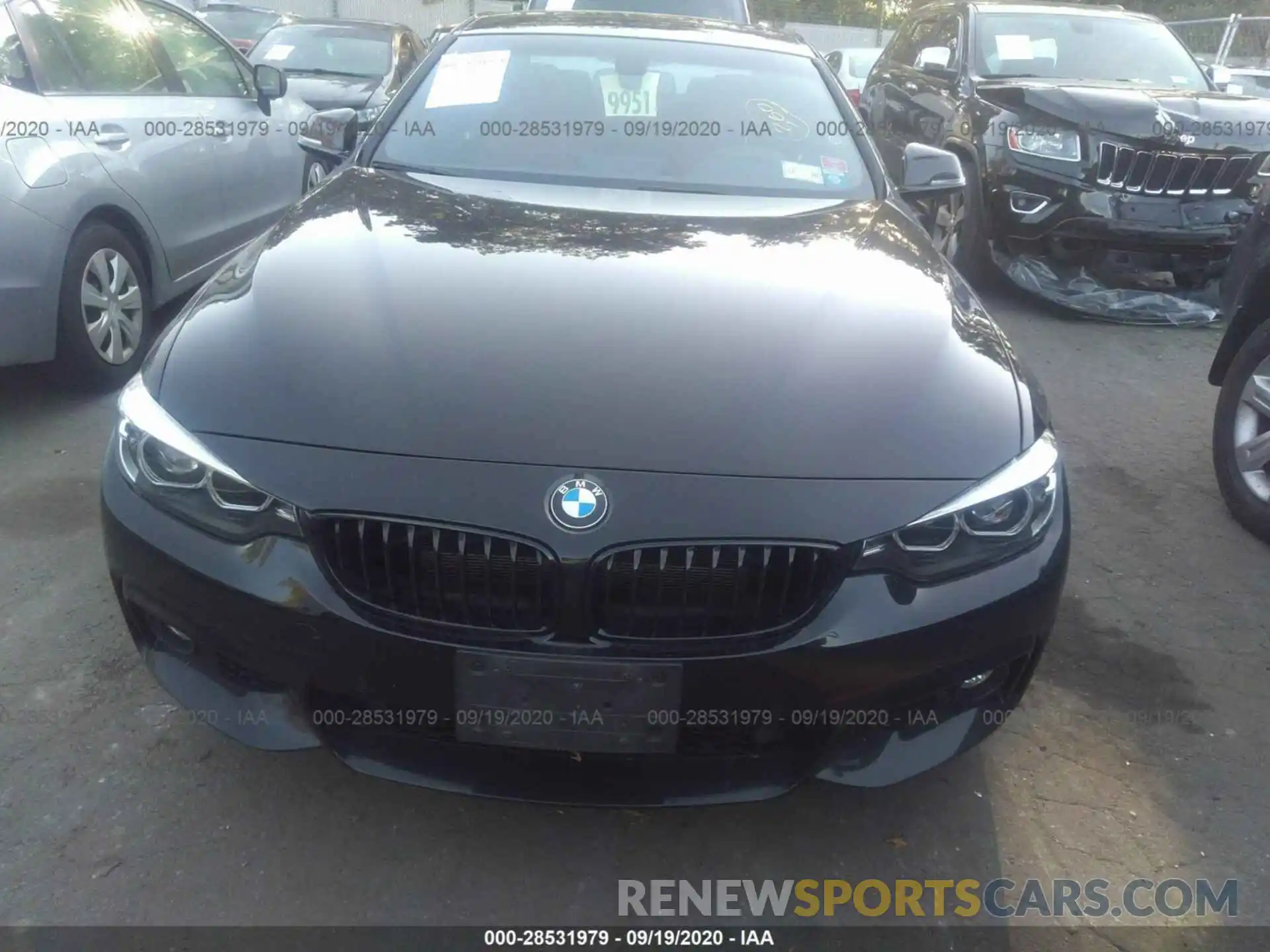 6 Фотография поврежденного автомобиля WBA4W9C52KAG89855 BMW 4 SERIES 2019