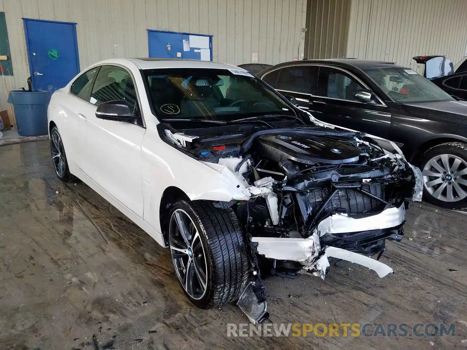 1 Photograph of a damaged car WBA4W9C53KAF94611 BMW 4 SERIES 2019