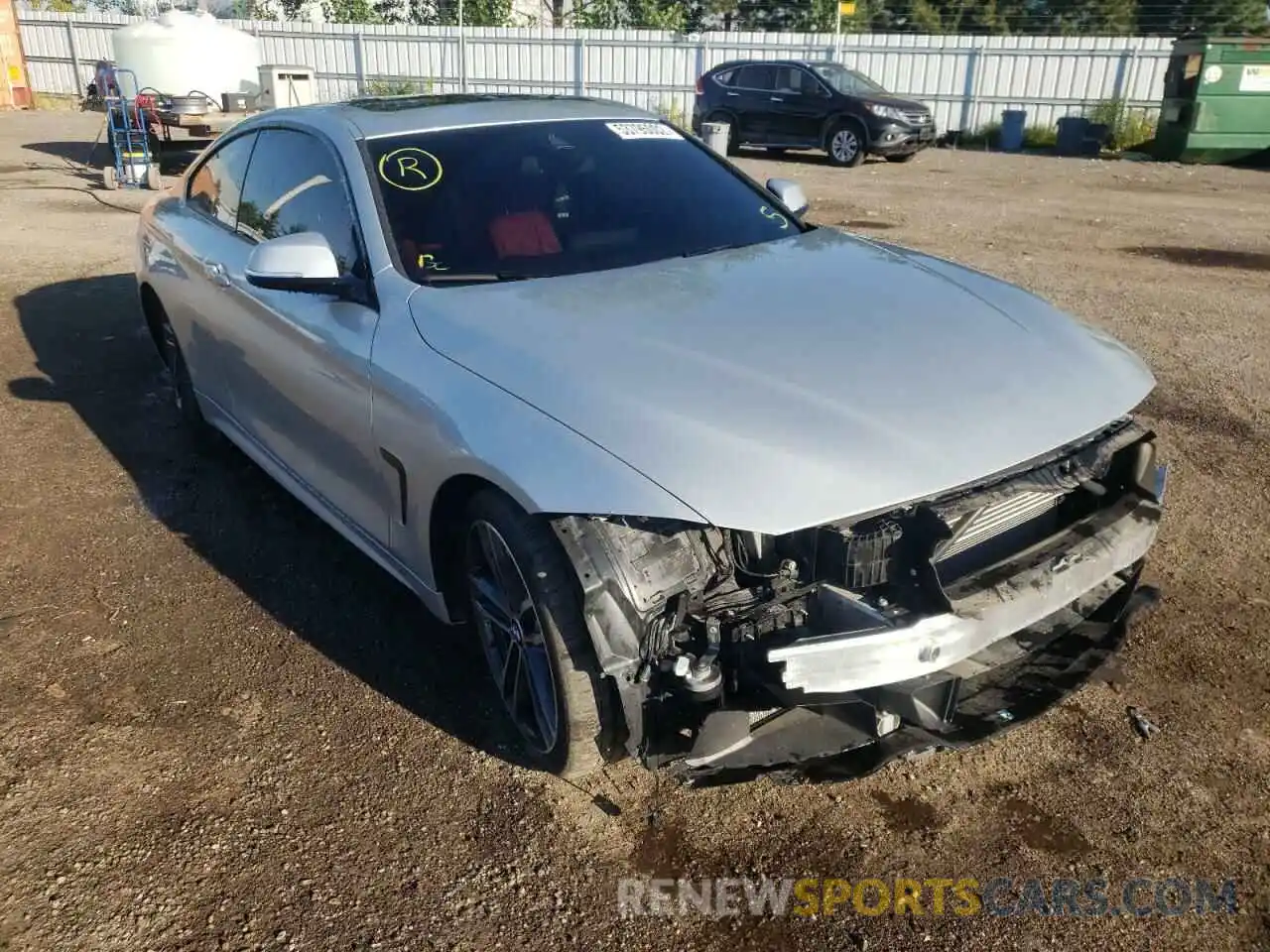 1 Photograph of a damaged car WBA4W9C53KAF94690 BMW 4 SERIES 2019