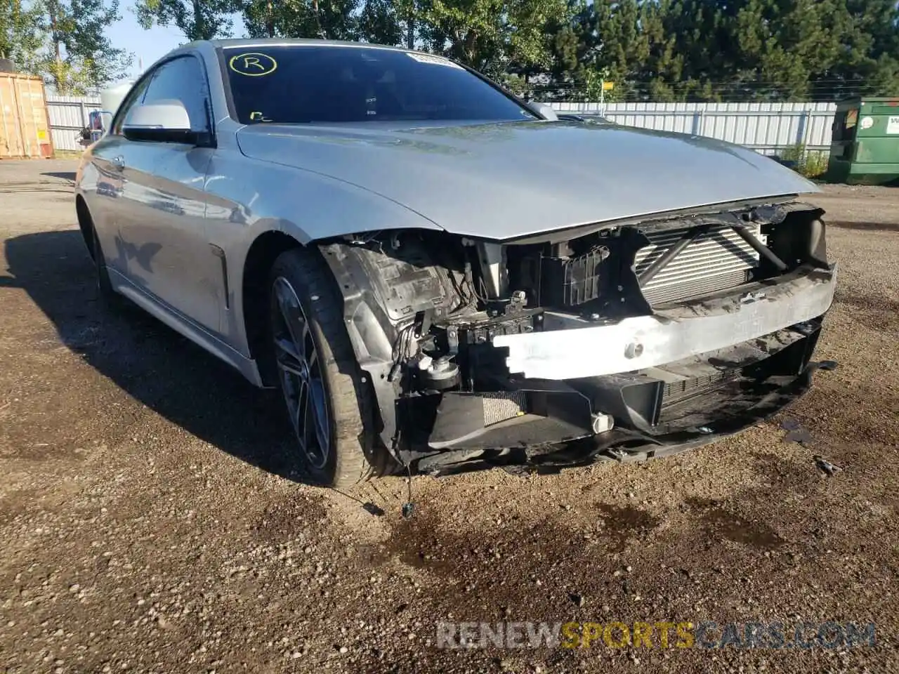 9 Photograph of a damaged car WBA4W9C53KAF94690 BMW 4 SERIES 2019