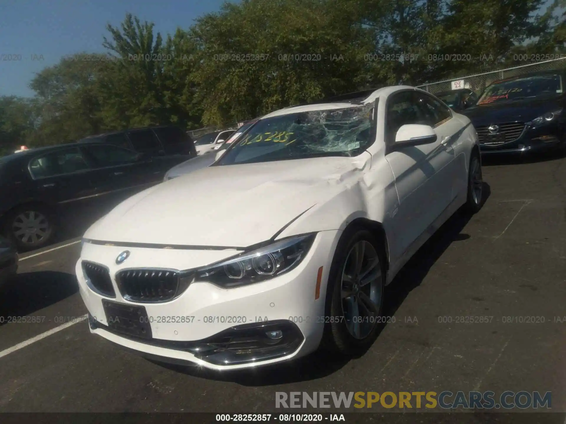 2 Photograph of a damaged car WBA4W9C53KAF94754 BMW 4 SERIES 2019