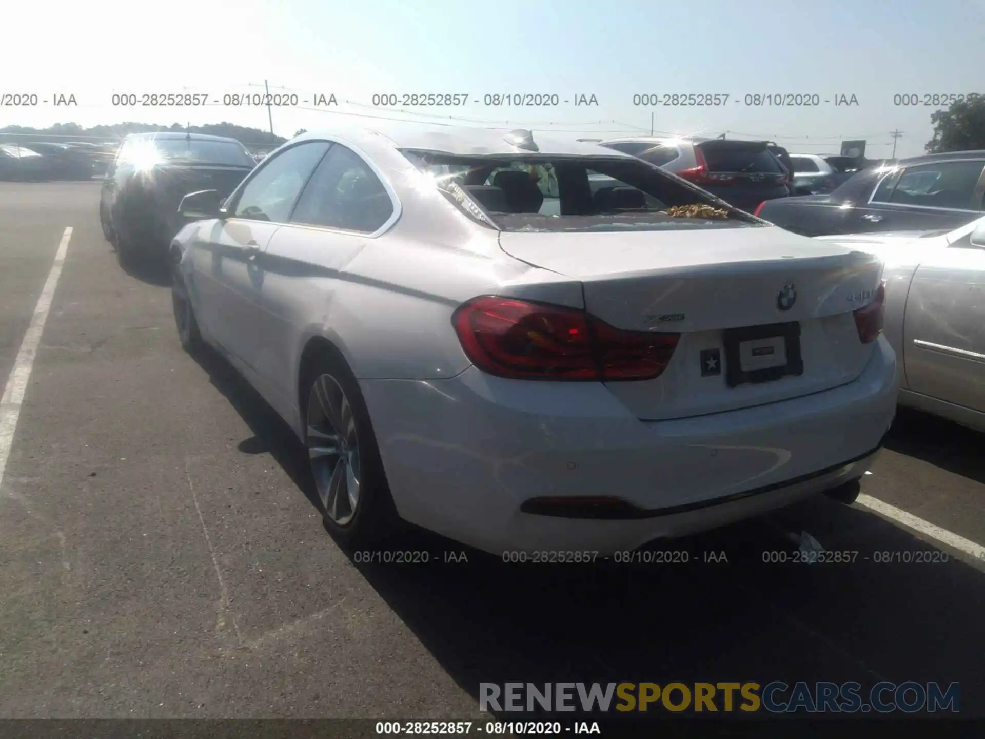 3 Photograph of a damaged car WBA4W9C53KAF94754 BMW 4 SERIES 2019