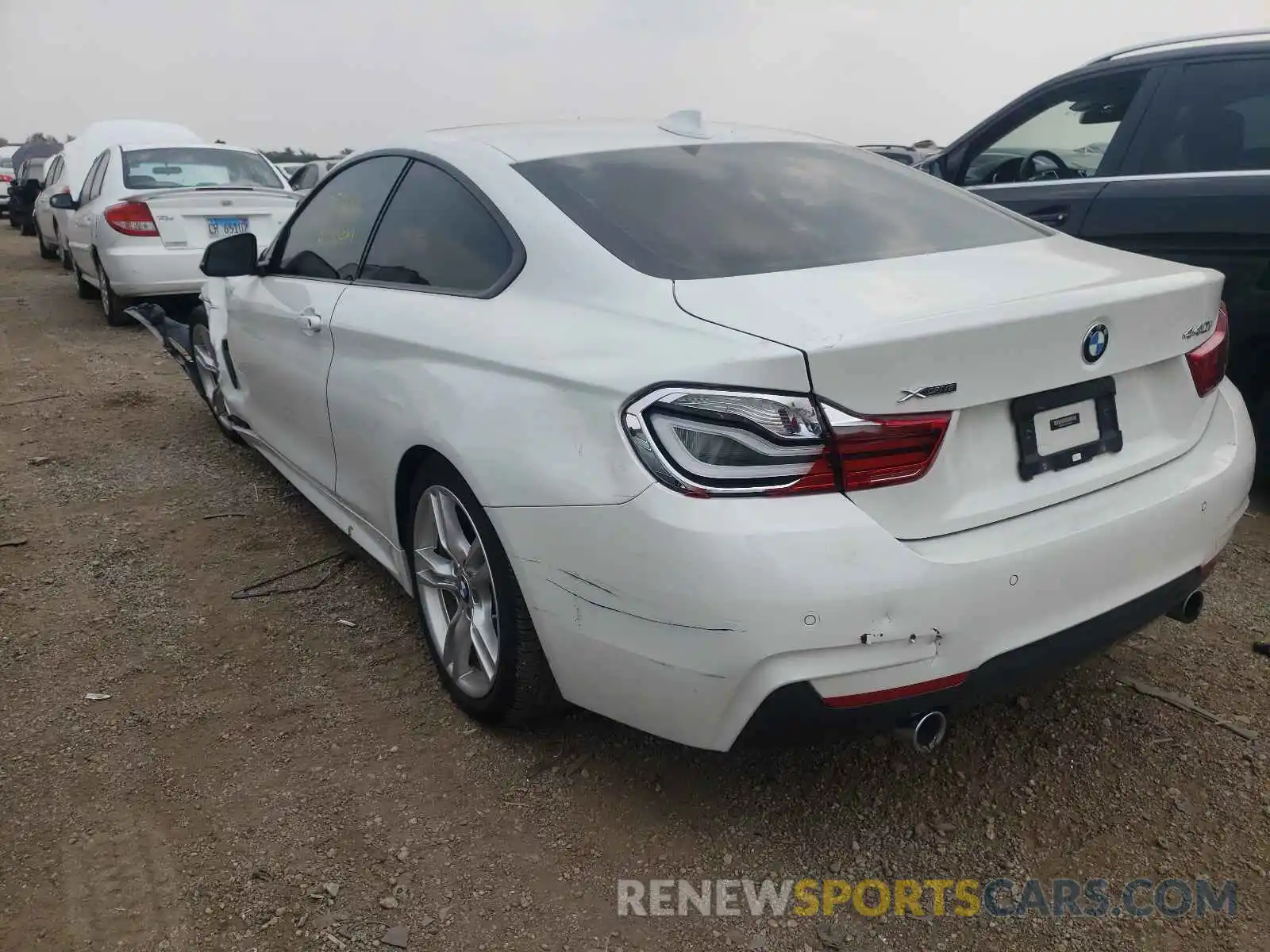 3 Photograph of a damaged car WBA4W9C53KAF98724 BMW 4 SERIES 2019