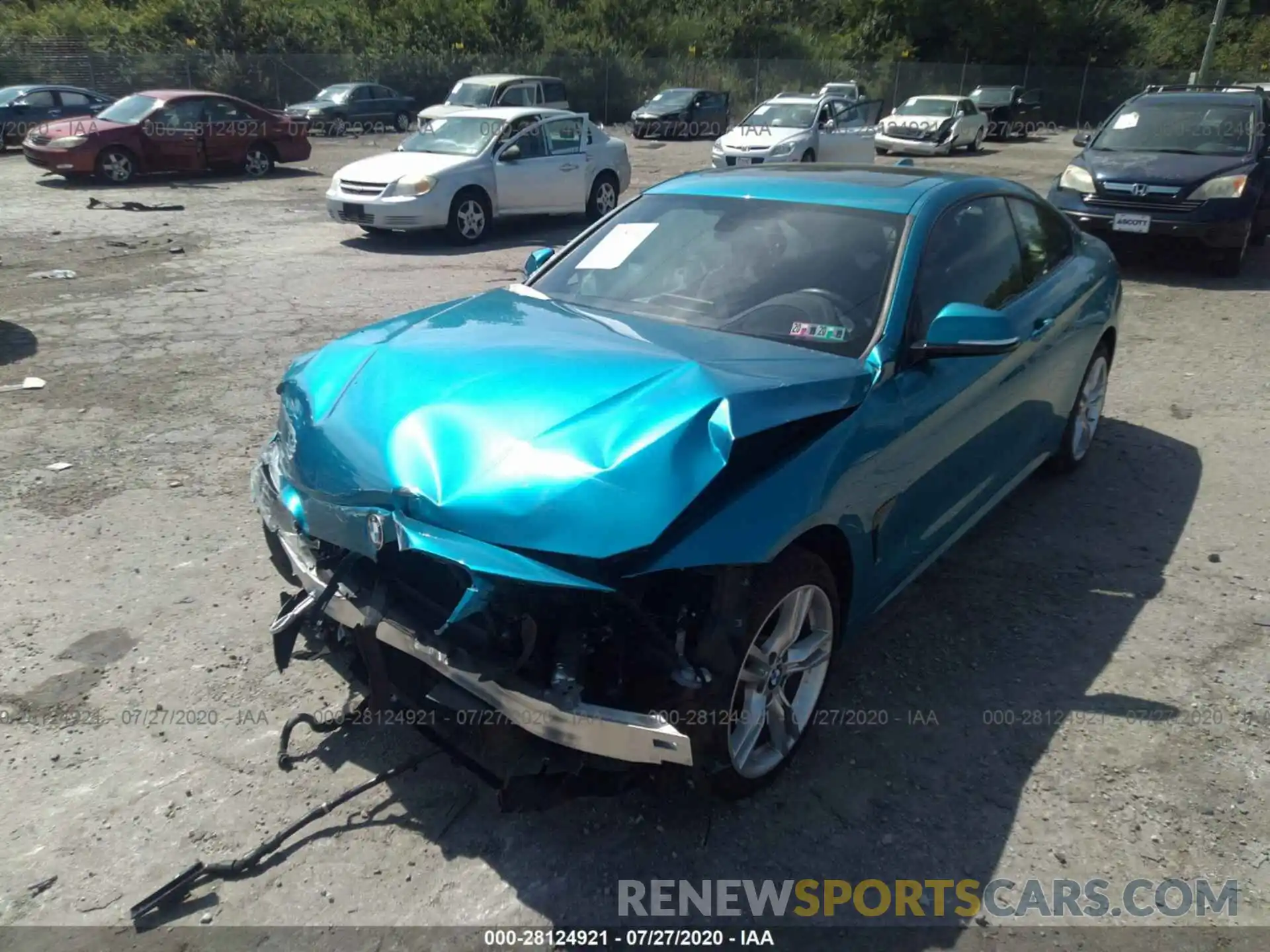 2 Photograph of a damaged car WBA4W9C54KAG89825 BMW 4 SERIES 2019