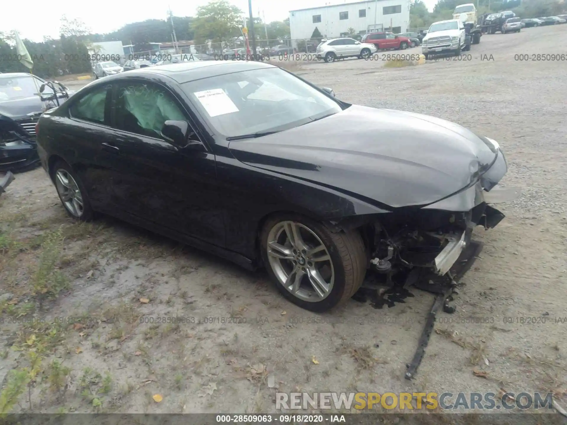 1 Photograph of a damaged car WBA4W9C56KAF94036 BMW 4 SERIES 2019