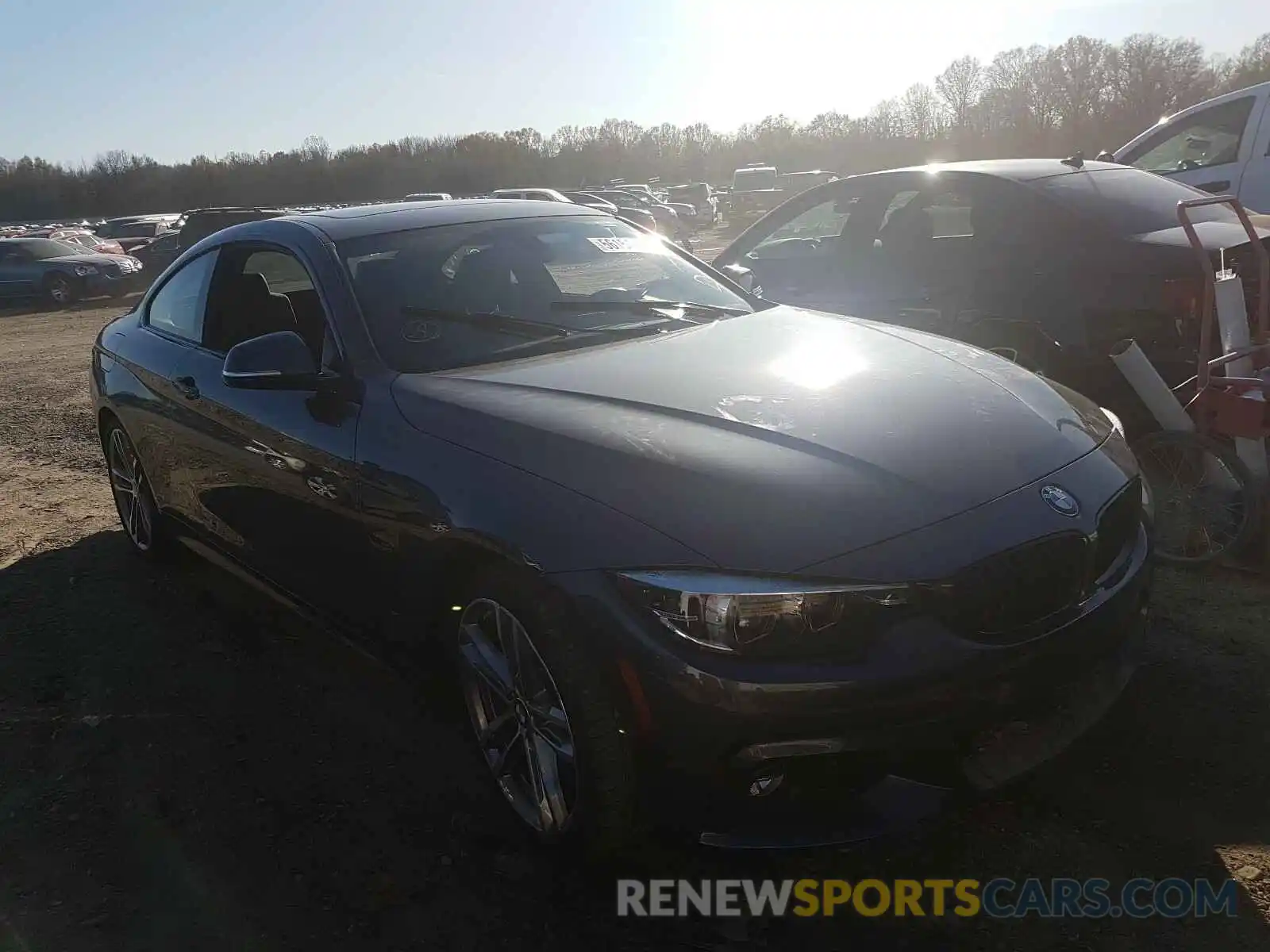 1 Photograph of a damaged car WBA4W9C56KAF94103 BMW 4 SERIES 2019