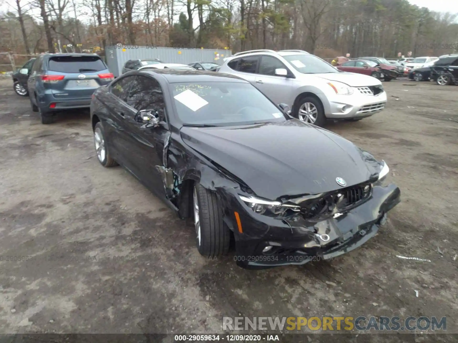 1 Photograph of a damaged car WBA4W9C57KAF94725 BMW 4 SERIES 2019