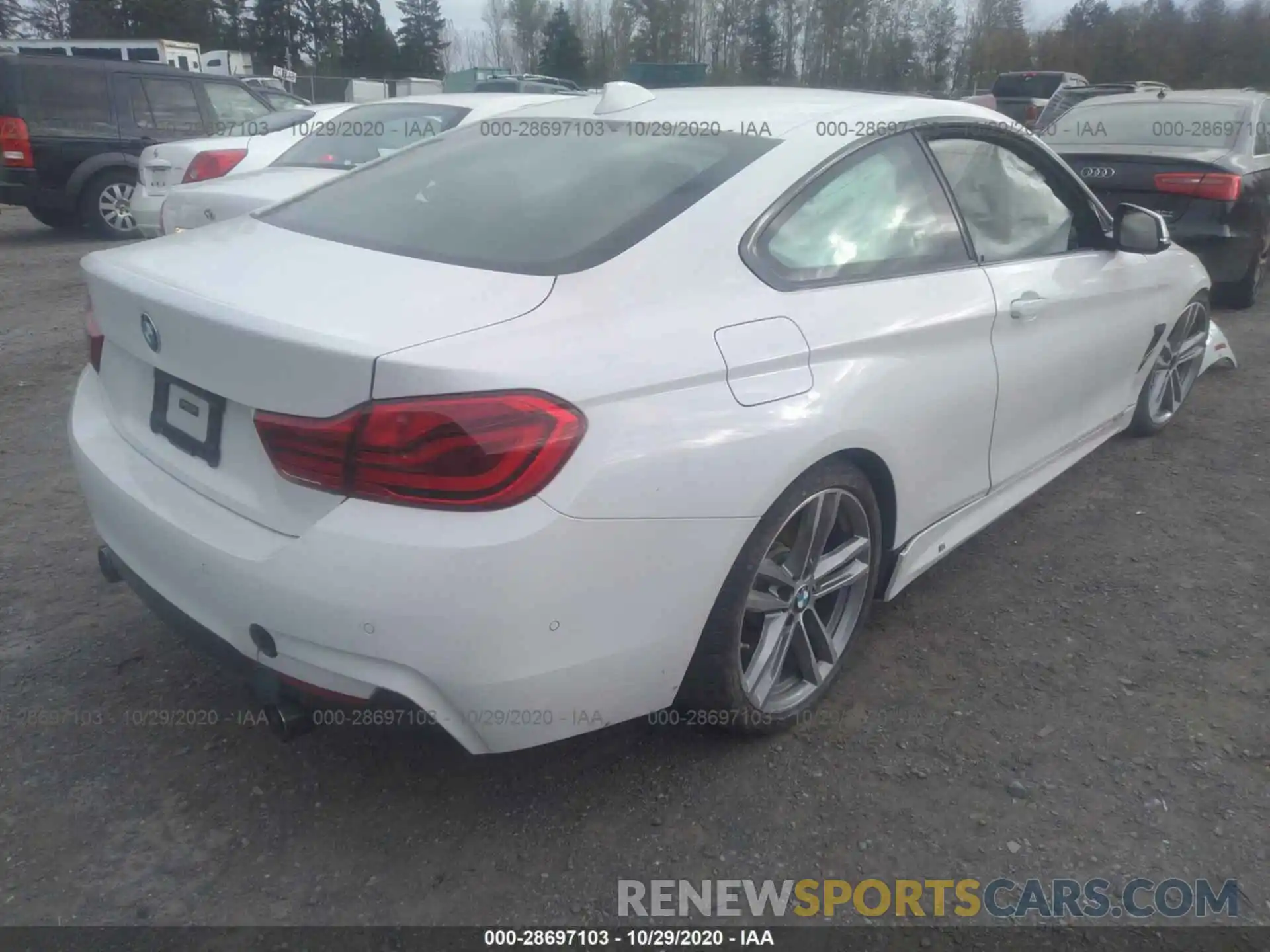 4 Photograph of a damaged car WBA4W9C58KAF94037 BMW 4 SERIES 2019