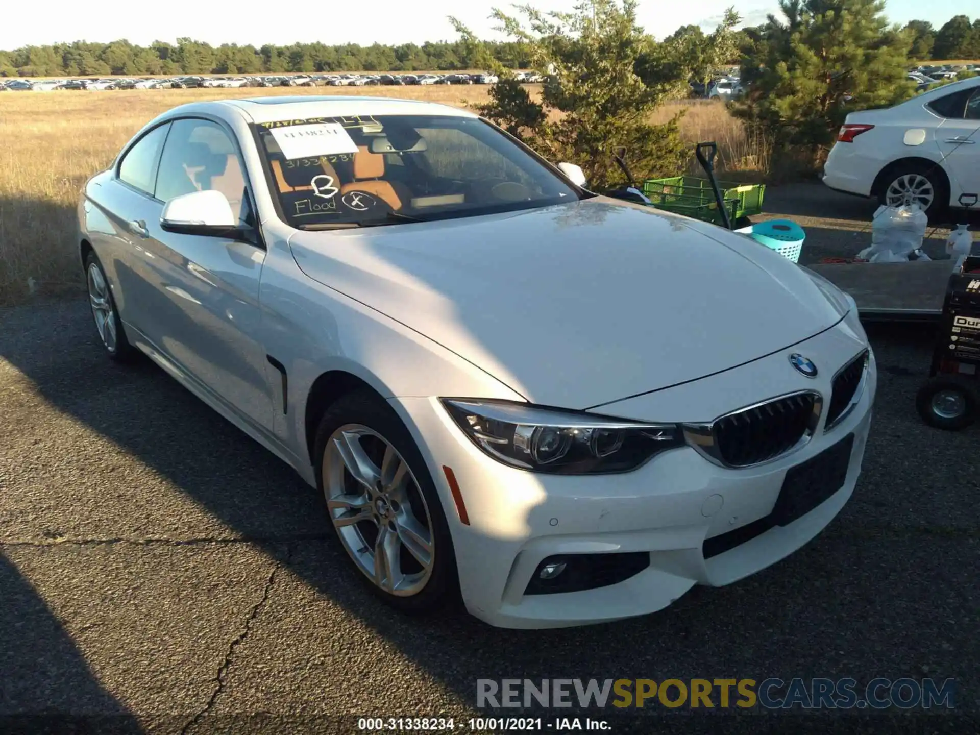 1 Photograph of a damaged car WBA4W9C58KAF94989 BMW 4 SERIES 2019