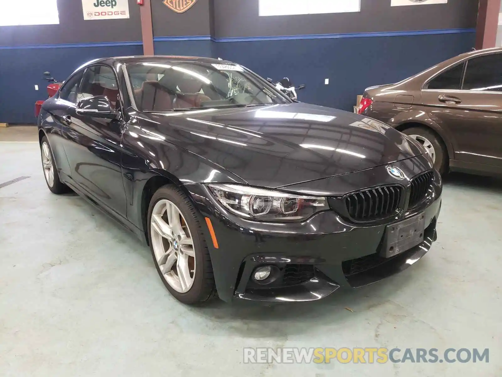 1 Photograph of a damaged car WBA4W9C5XKAF94928 BMW 4 SERIES 2019