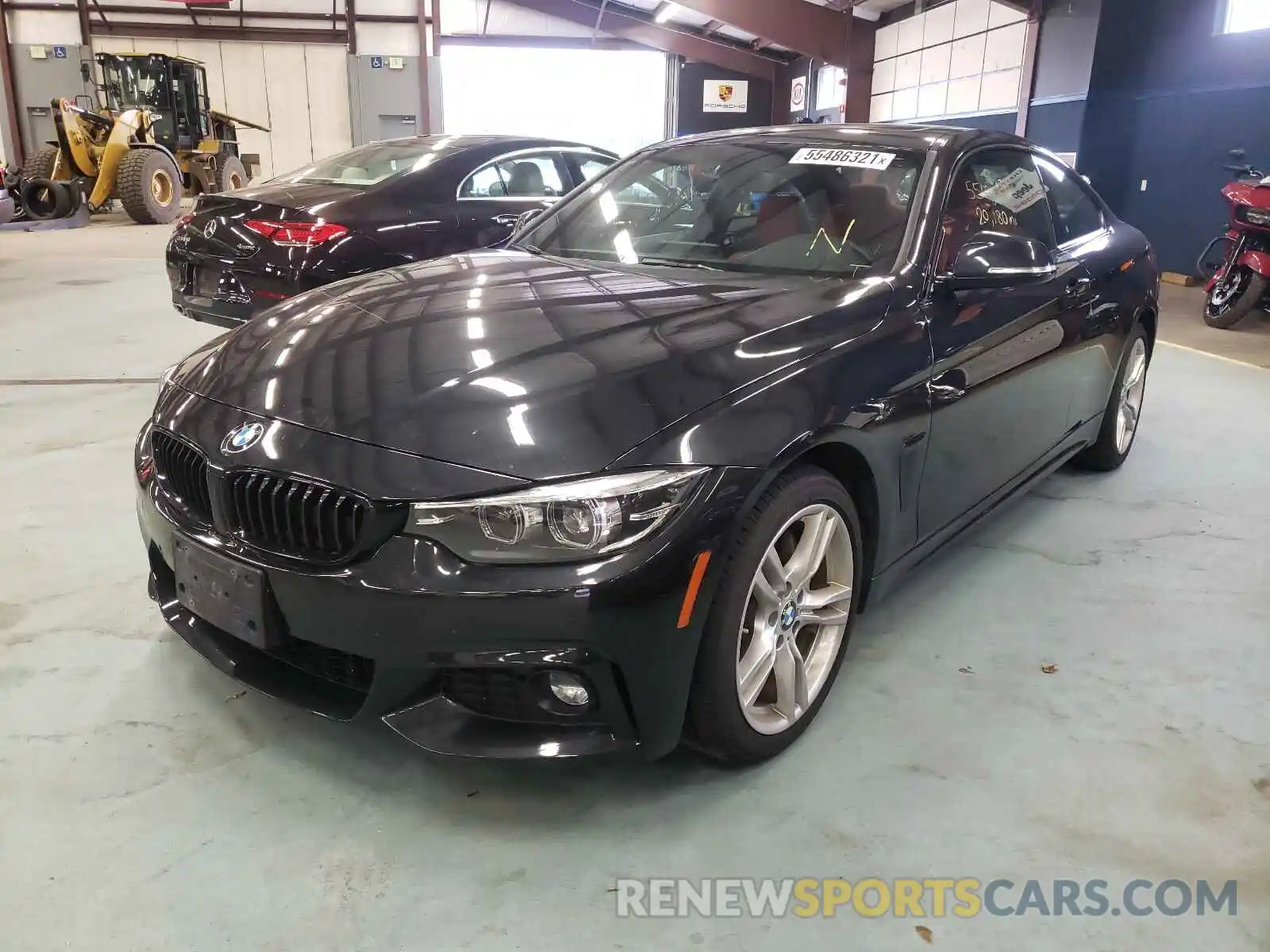 2 Photograph of a damaged car WBA4W9C5XKAF94928 BMW 4 SERIES 2019